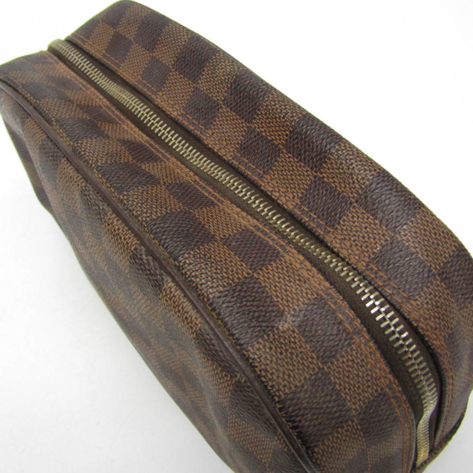Louis Vuitton Louis Vuitton Damier Toilet Pouch 25 N47624 Men,Women Clutch Bag,Pouch Ebene Size ONE SIZE - 8 Thumbnail