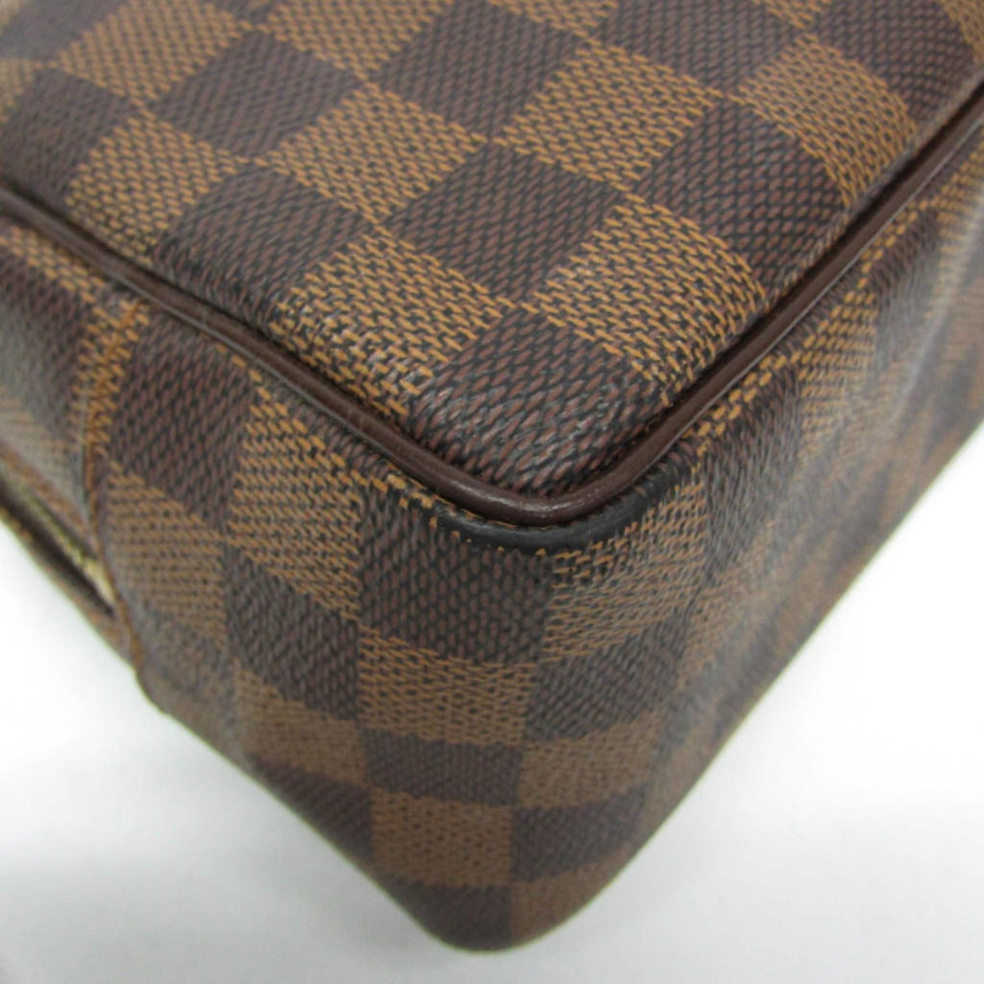 Louis Vuitton Louis Vuitton Damier Toilet Pouch 25 N47624 Men,Women Clutch Bag,Pouch Ebene Size ONE SIZE - 4 Thumbnail