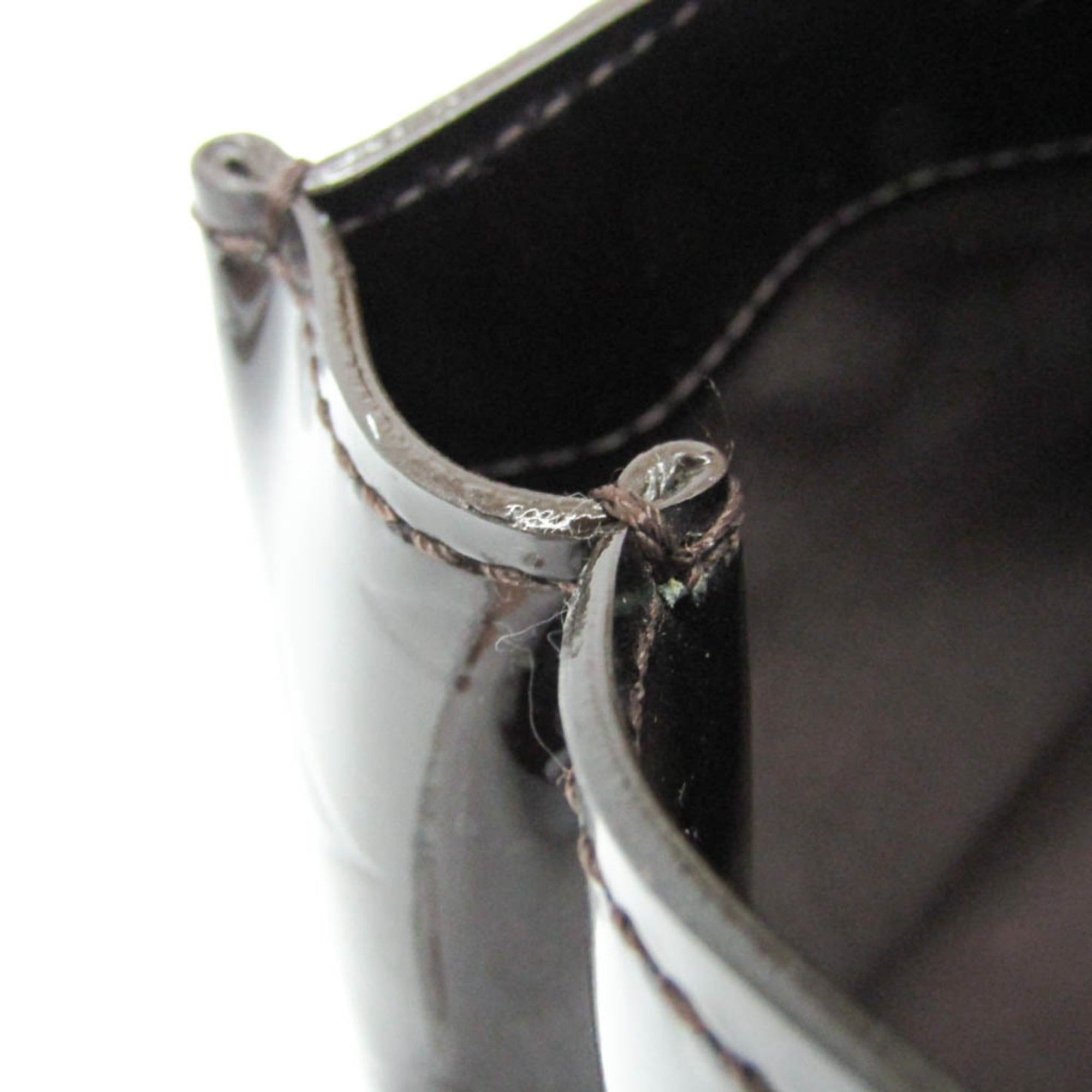 Louis Vuitton Louis Vuitton Monogram Vernis Wilshire PM M93641 Women's Handbag Amarante Size ONE SIZE - 14 Thumbnail