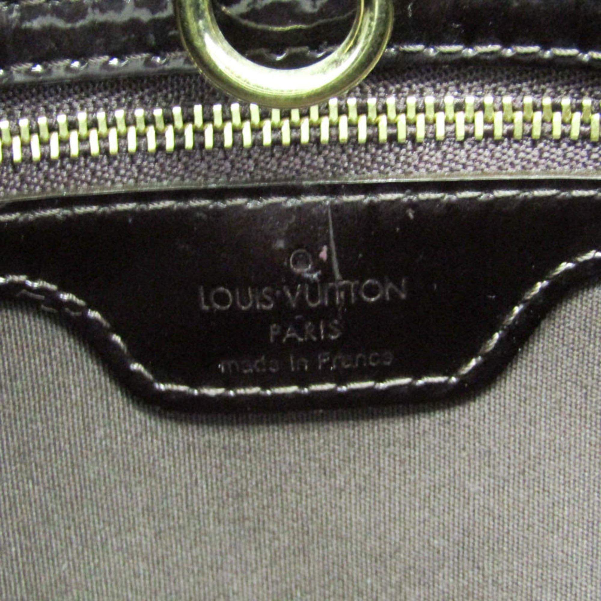 Louis Vuitton Louis Vuitton Monogram Vernis Wilshire PM M93641 Women's Handbag Amarante Size ONE SIZE - 19 Thumbnail