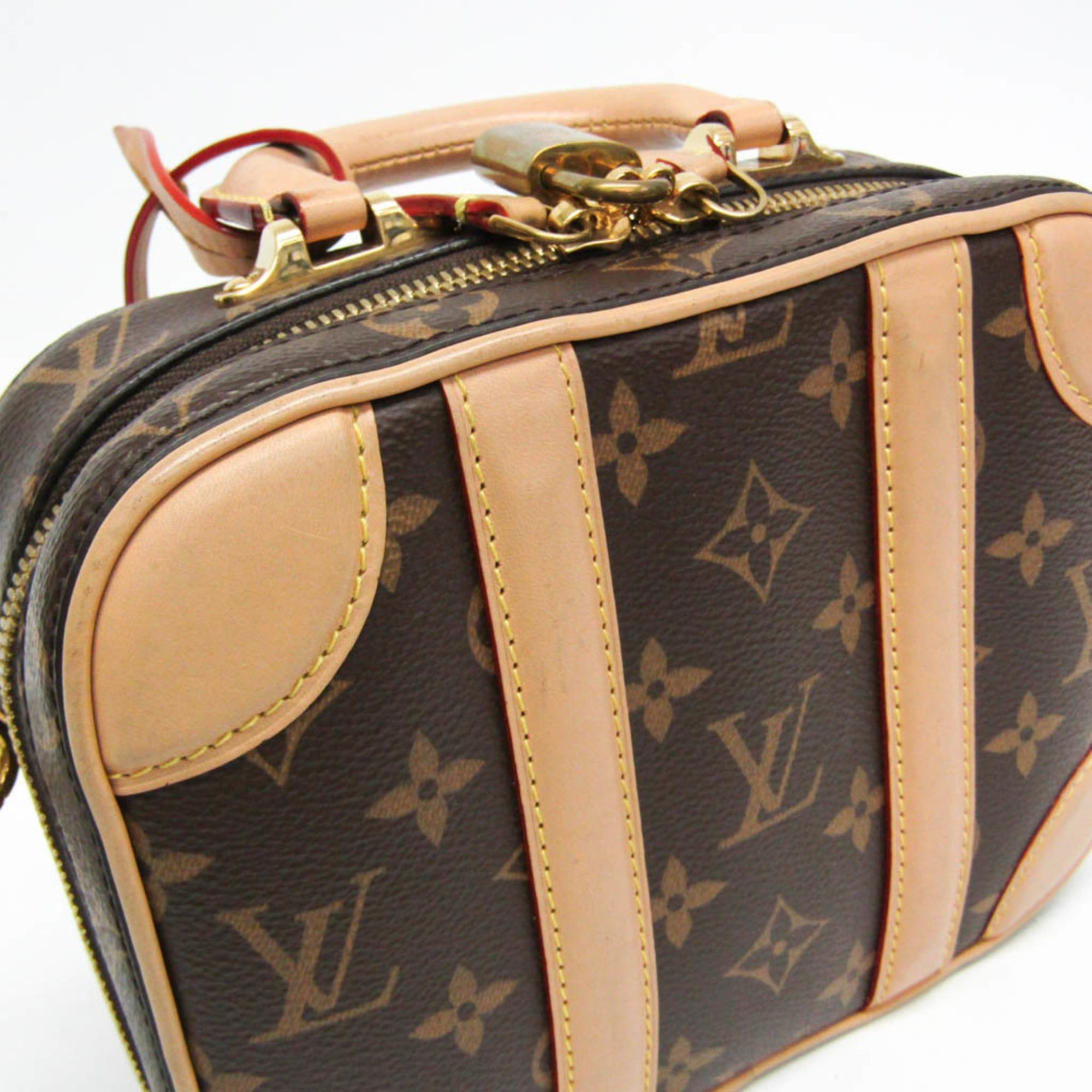 Louis Vuitton Louis Vuitton Monogram Valisette BB M44804 Women's Handbag,Shoulder Bag Brown Size ONE SIZE - 7 Thumbnail