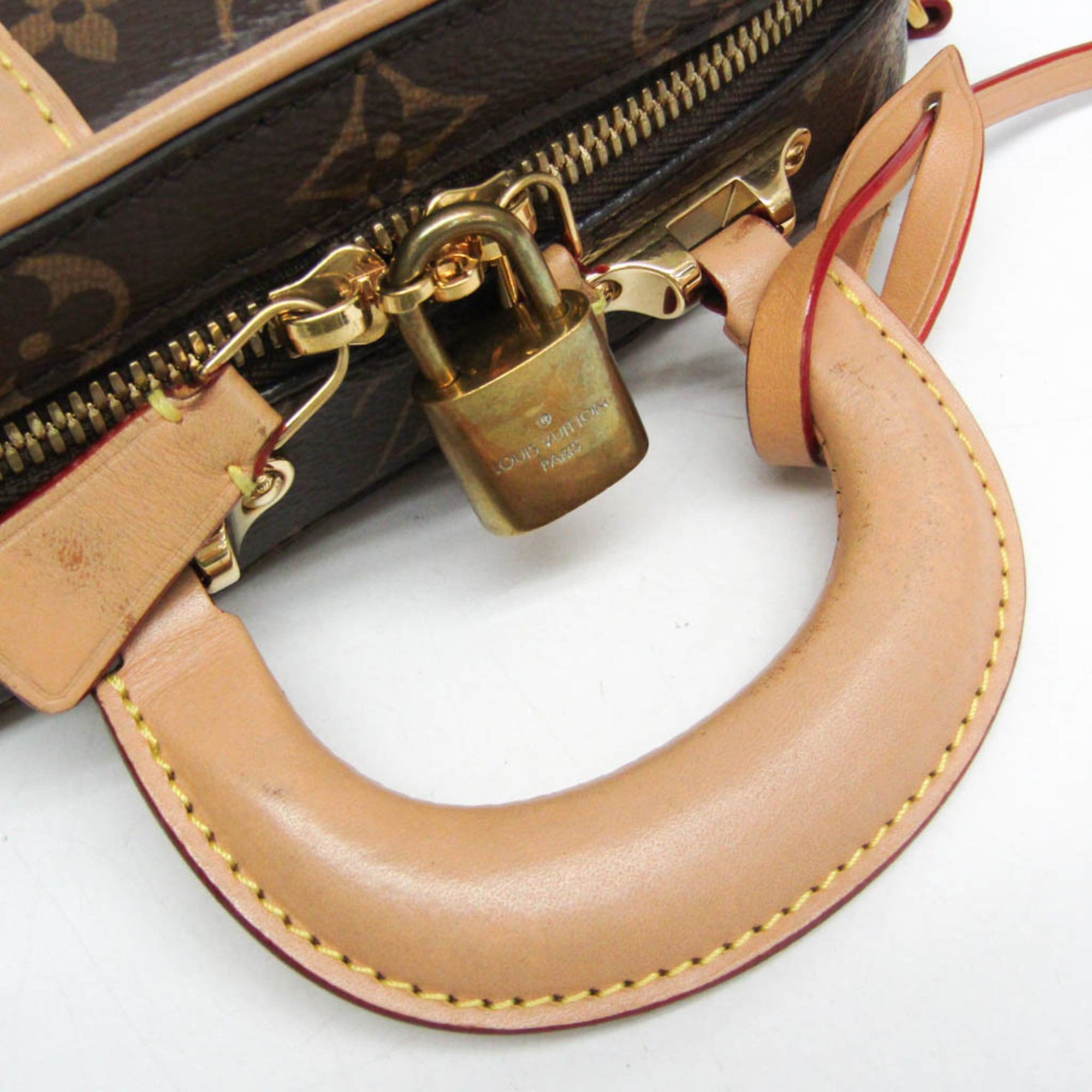 Louis Vuitton Louis Vuitton Monogram Valisette BB M44804 Women's Handbag,Shoulder Bag Brown Size ONE SIZE - 10 Thumbnail