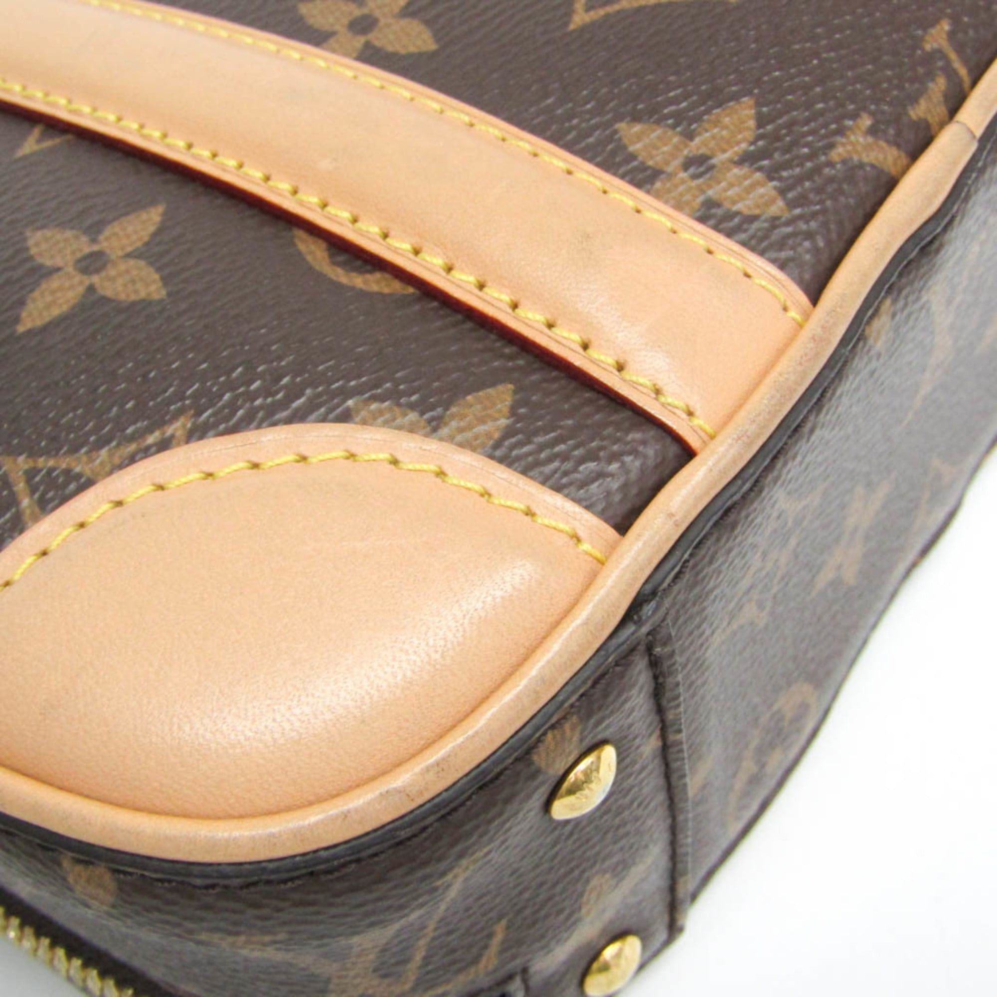 Louis Vuitton Louis Vuitton Monogram Valisette BB M44804 Women's Handbag,Shoulder Bag Brown Size ONE SIZE - 4 Thumbnail