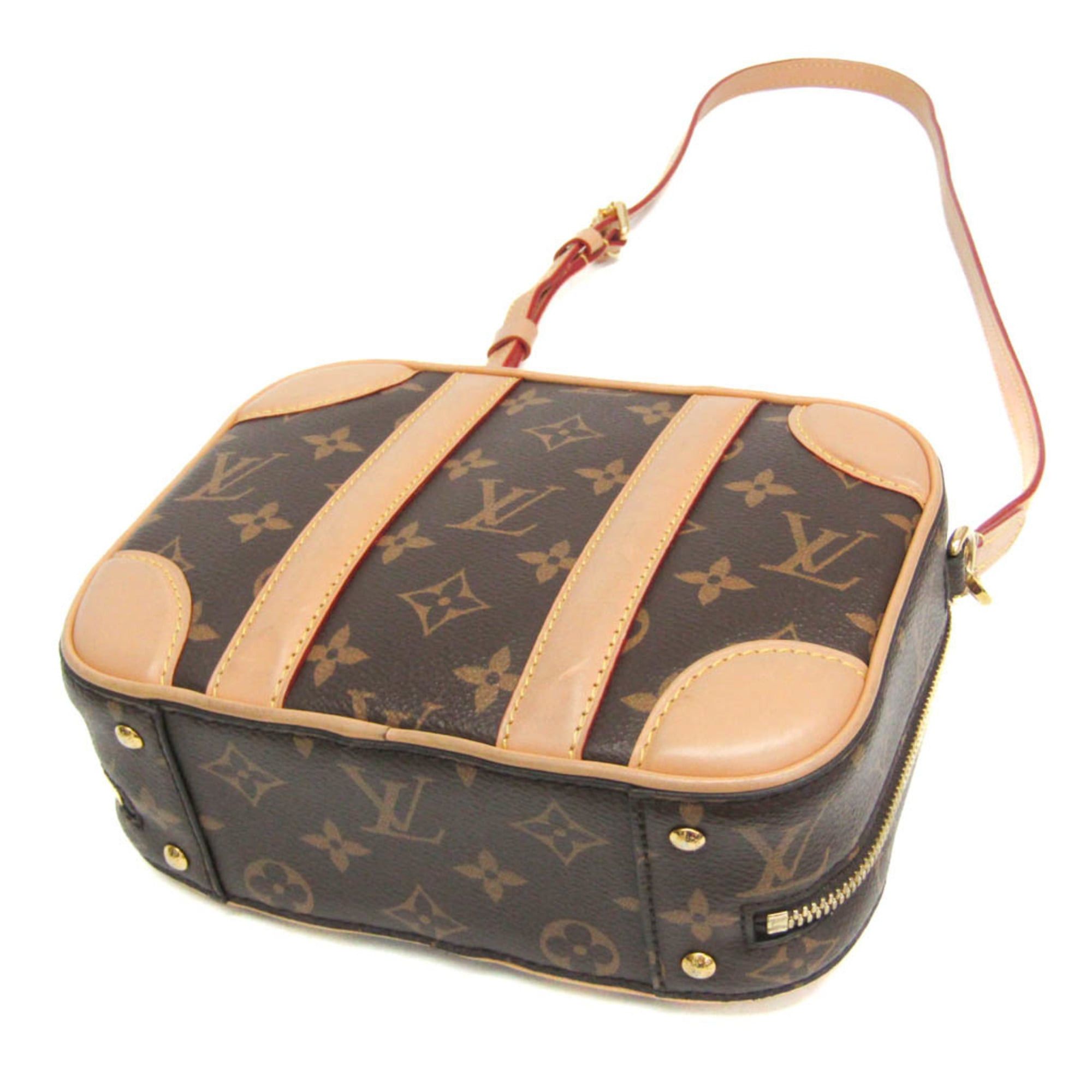 Louis Vuitton Louis Vuitton Monogram Valisette BB M44804 Women's Handbag,Shoulder Bag Brown Size ONE SIZE - 2 Thumbnail