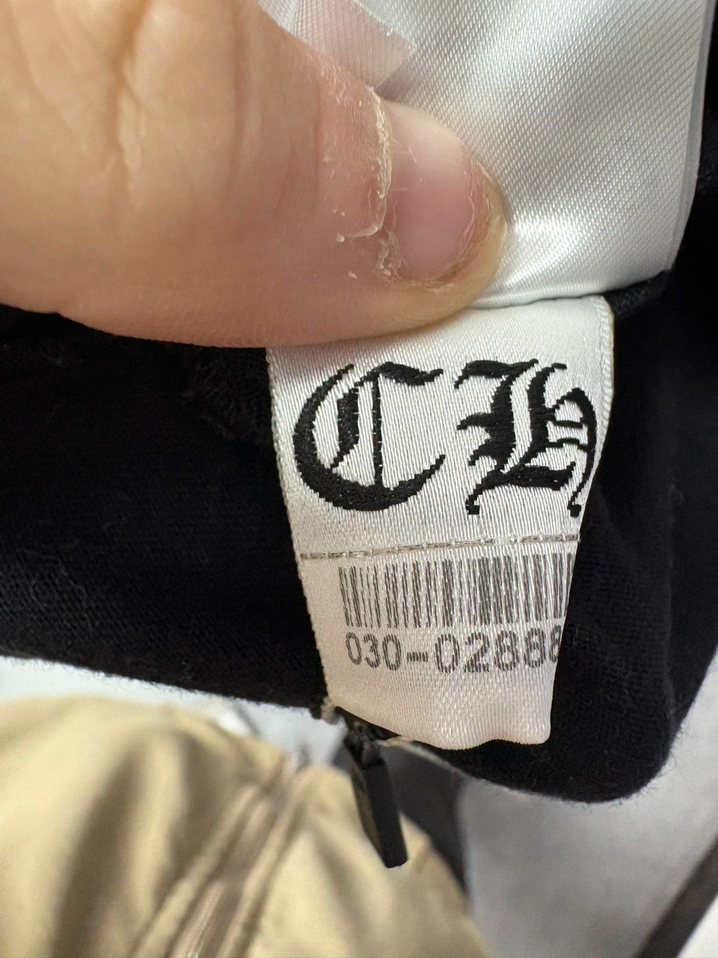 Chrome Hearts Chrome Hearts Scroll Logo Pocket T-Shirt S Size US S / EU 44-46 / 1 - 7 Thumbnail