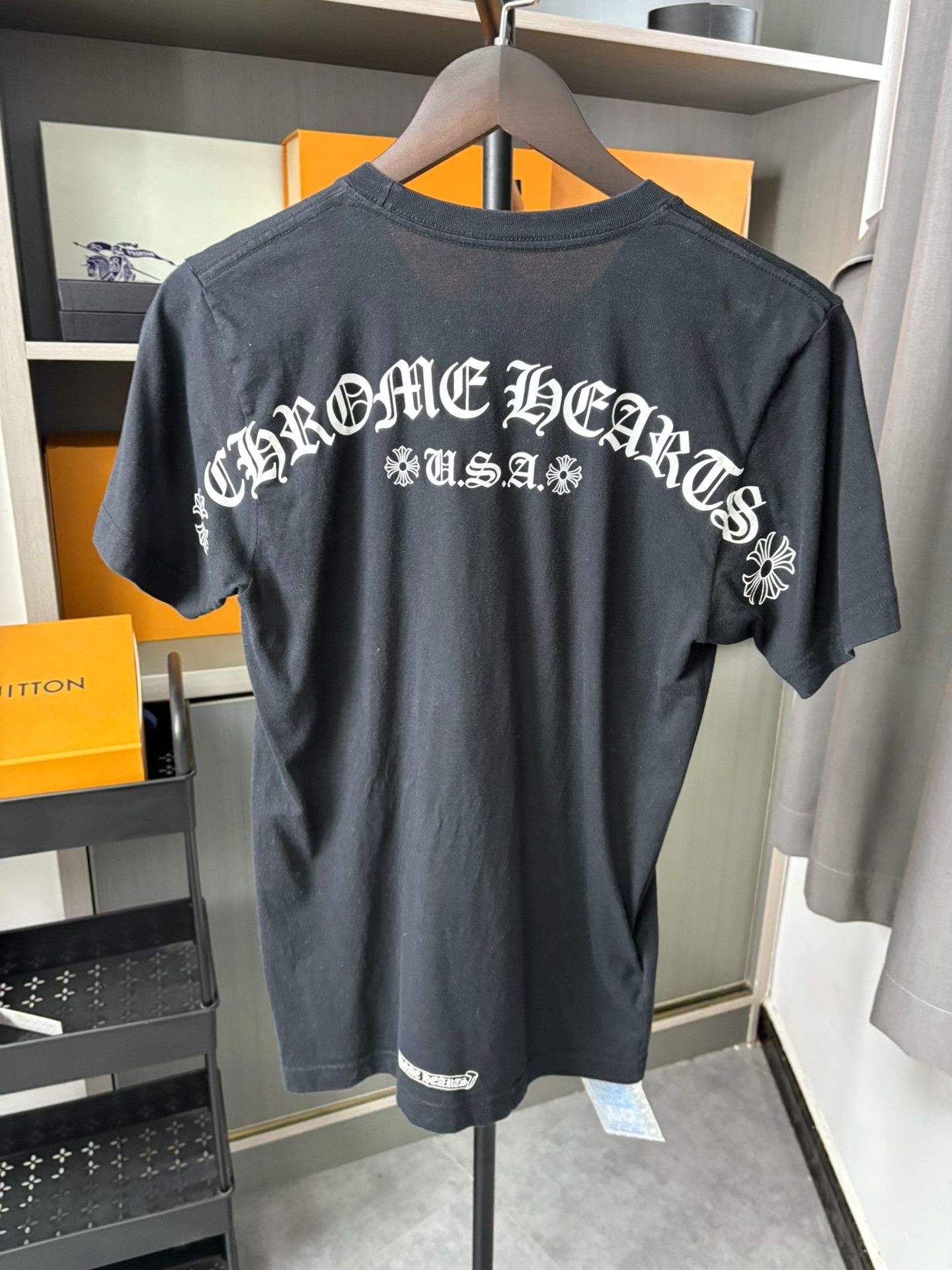 Chrome Hearts Chrome Hearts Scroll Logo Pocket T-Shirt S Size US S / EU 44-46 / 1 - 4 Thumbnail