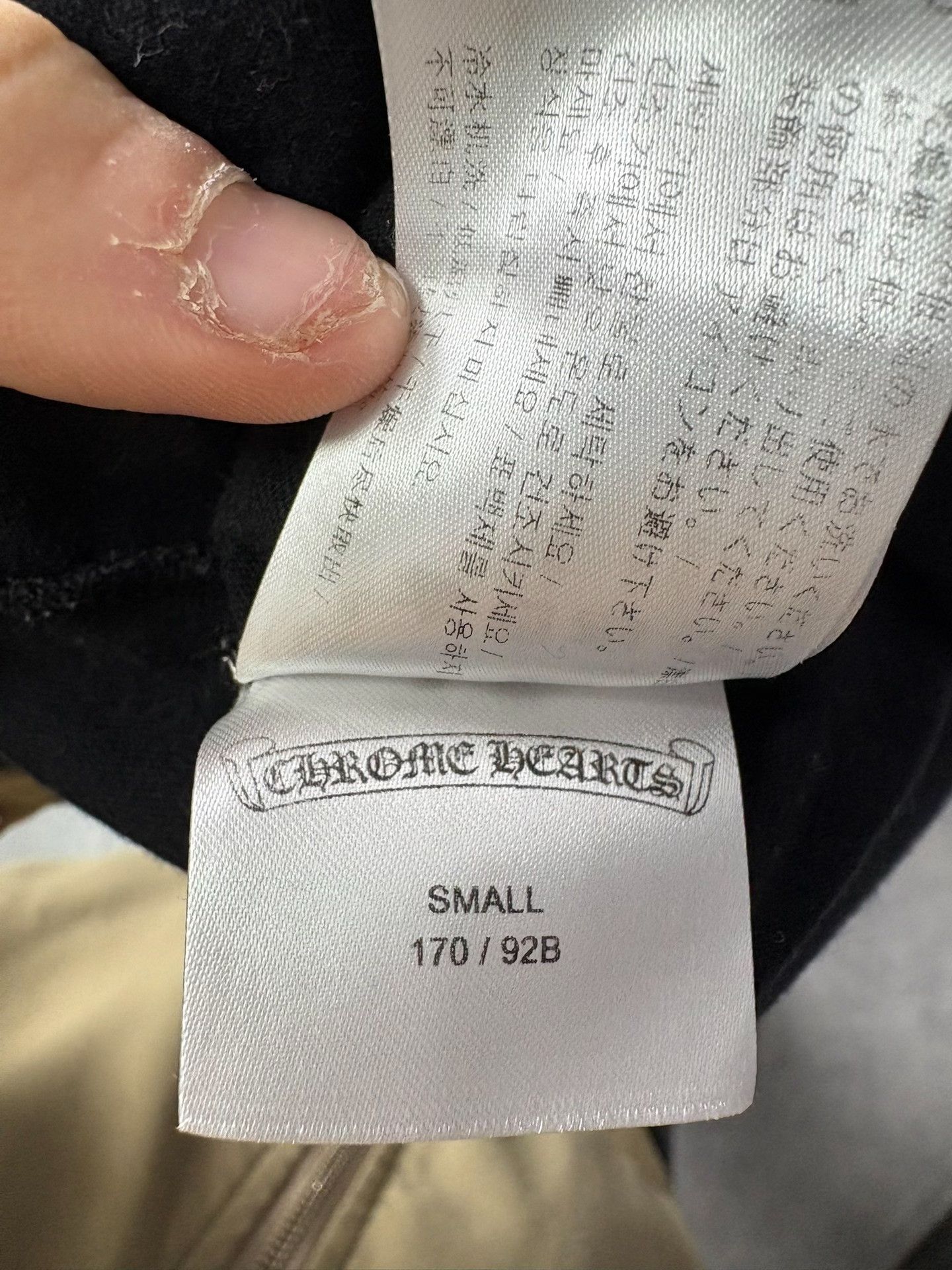 Chrome Hearts Chrome Hearts Scroll Logo Pocket T-Shirt S Size US S / EU 44-46 / 1 - 6 Thumbnail