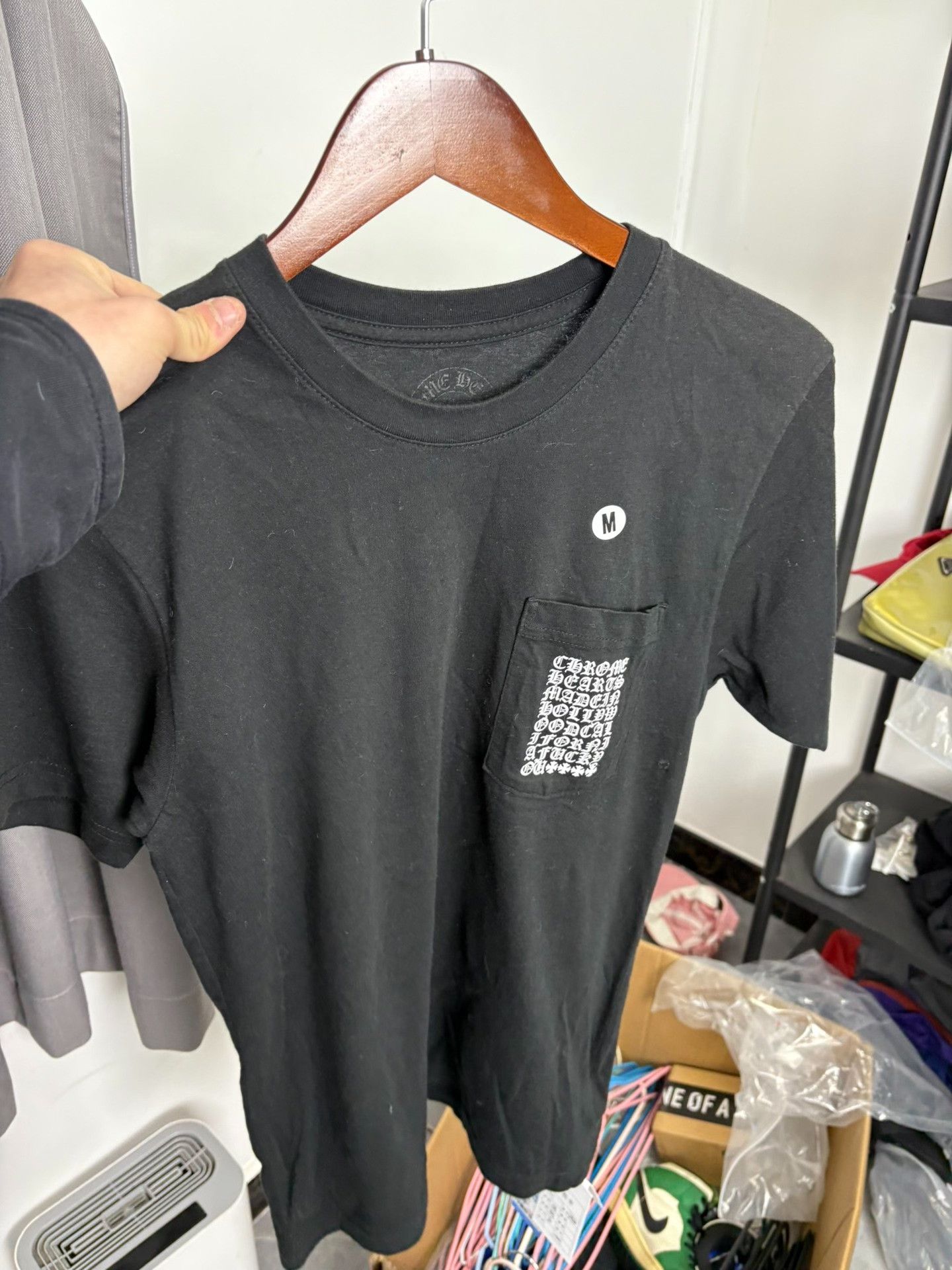 Chrome Hearts Chrome Hearts Multi Logo Pocket T-Shirt Size M Size US M / EU 48-50 / 2 - 10 Thumbnail