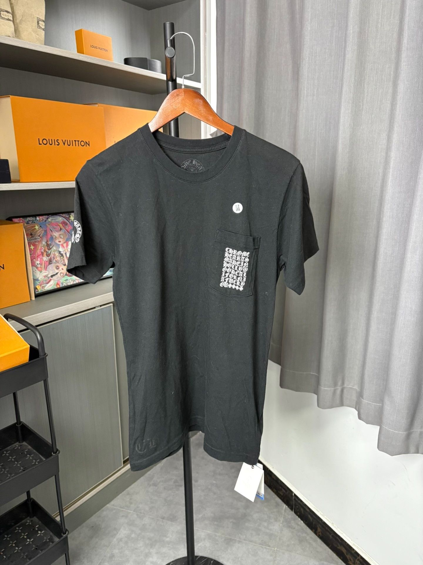 Chrome Hearts Chrome Hearts Multi Logo Pocket T-Shirt Size M Size US M / EU 48-50 / 2 - 2 Thumbnail