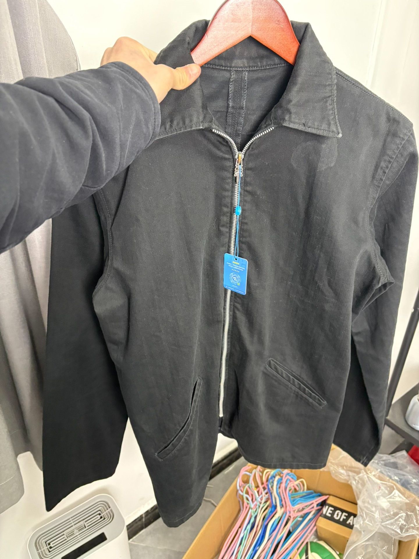 Chrome Hearts Chrome Hearts Dagger Zipper Denim Jacket Size M Size US M / EU 48-50 / 2 - 8 Thumbnail
