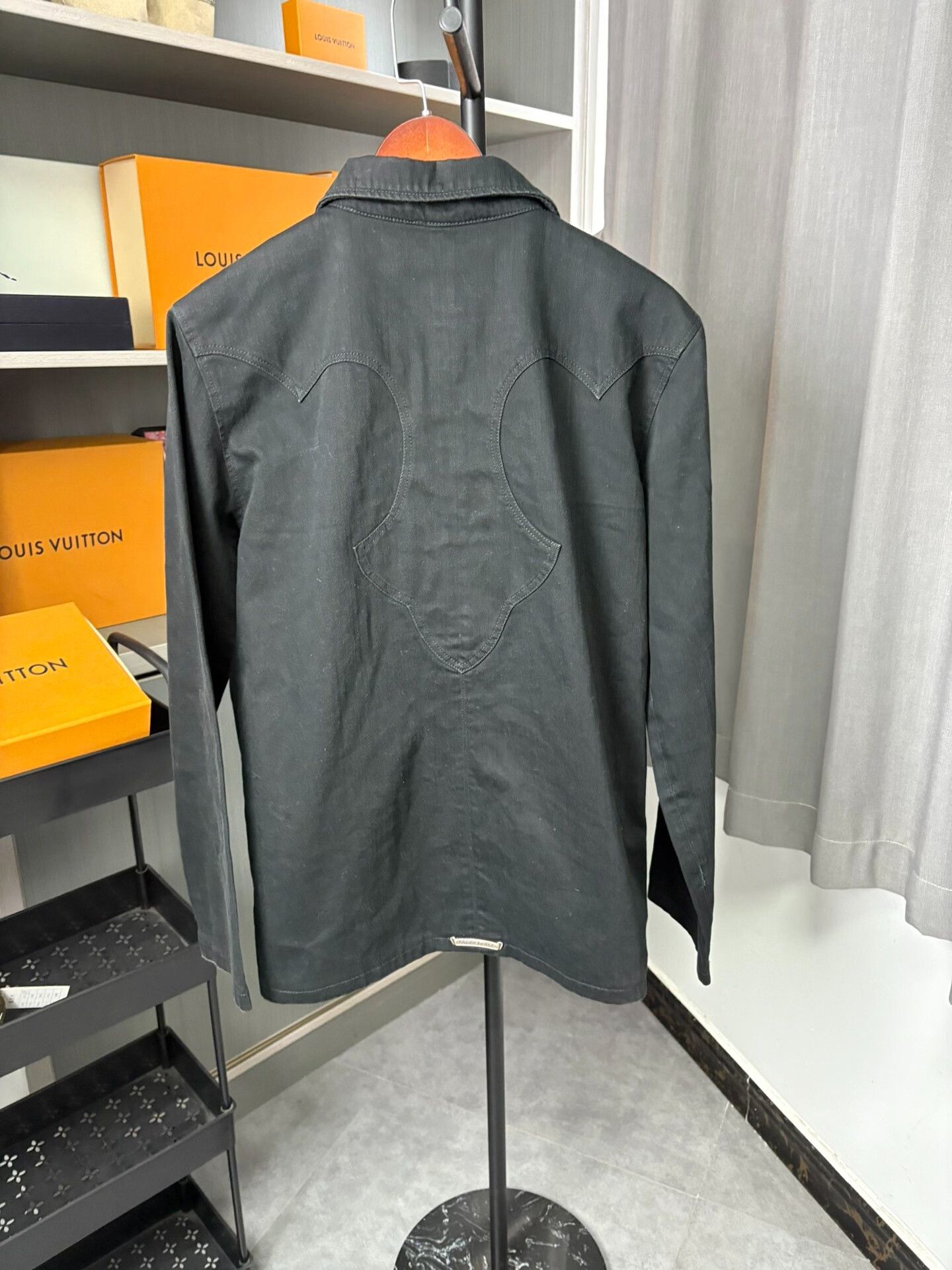 Chrome Hearts Chrome Hearts Dagger Zipper Denim Jacket Size M Size US M / EU 48-50 / 2 - 4 Thumbnail