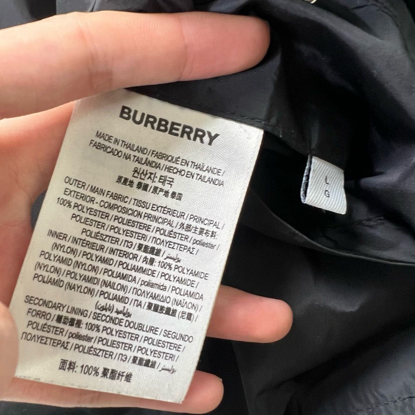 Burberry Burberry Reversible Check Hooded Jacket Size L Size US L / EU 52-54 / 3 - 8 Thumbnail