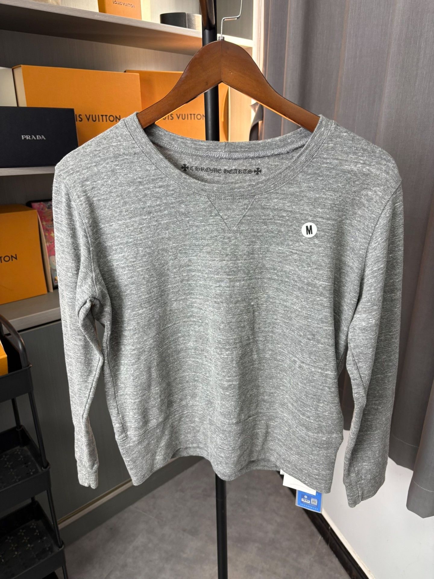 Chrome Hearts Chrome Hearts Dagger Print Sweatshirt M Size US M / EU 48-50 / 2 - 2 Thumbnail