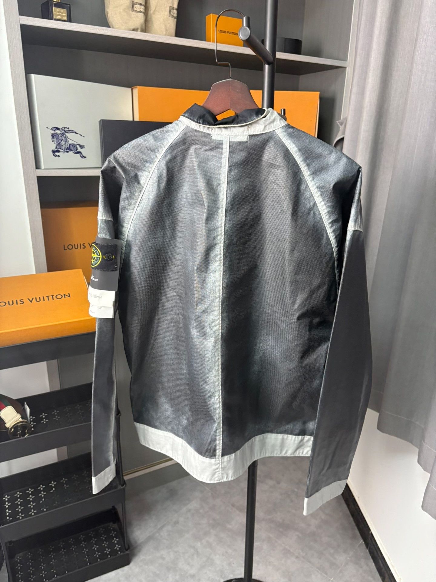 Stone Island Stone Island Hand-Sprayed Mussola Gommata Jacket Size S Size US S / EU 44-46 / 1 - 5 Thumbnail
