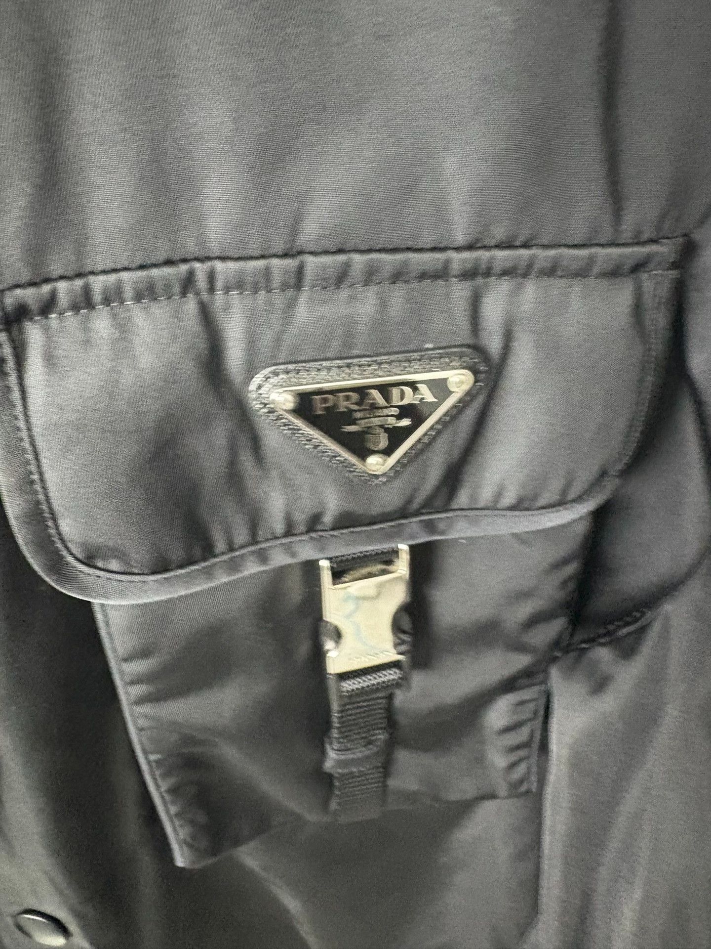 Prada Prada Re-Nylon Triangle Logo Jacket Size M Size US M / EU 48-50 / 2 - 3 Thumbnail