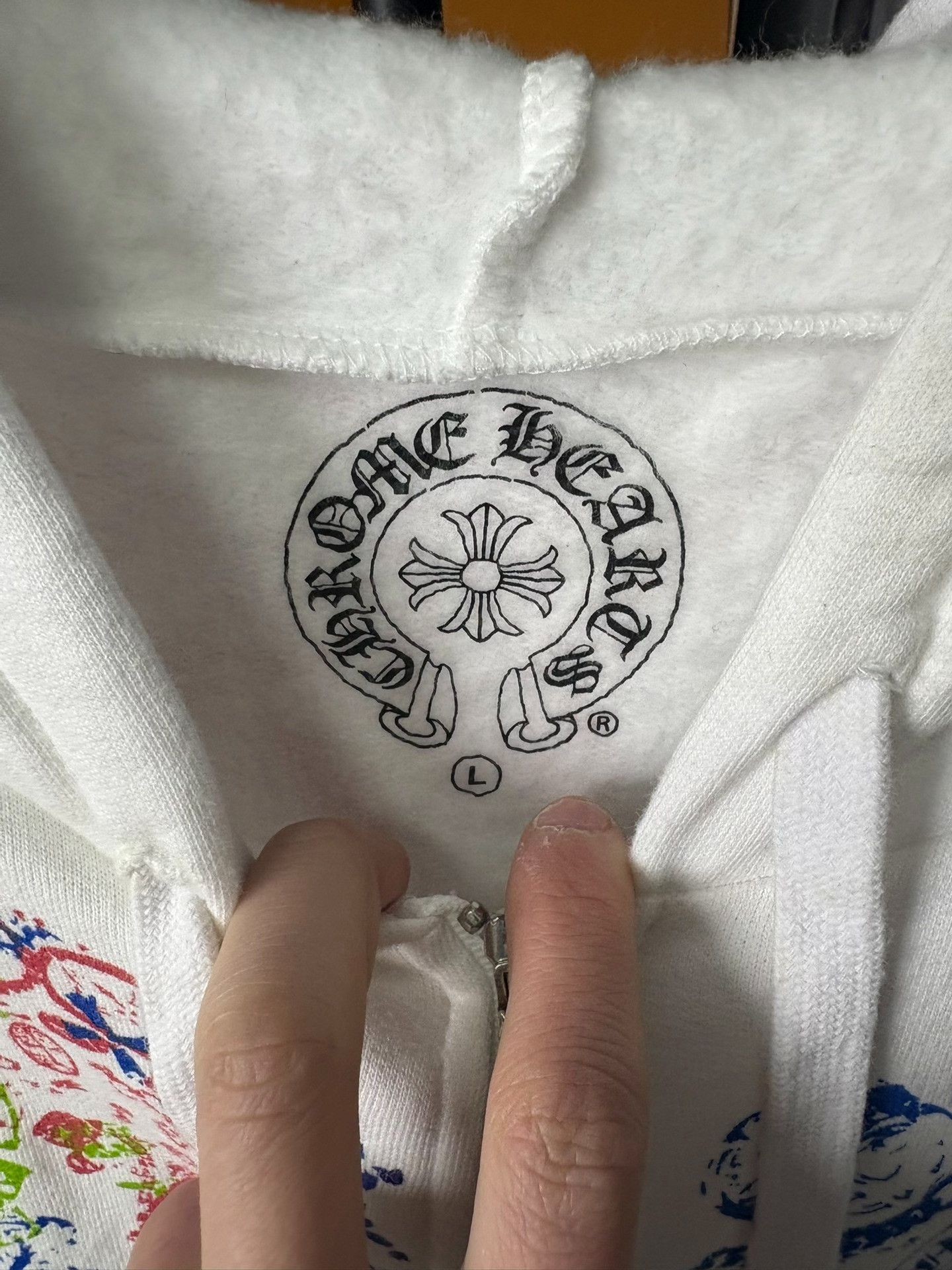 Chrome Hearts Chrome Hearts Colorful Graffiti Zip-Up Hoodie L Size US L / EU 52-54 / 3 - 4 Thumbnail