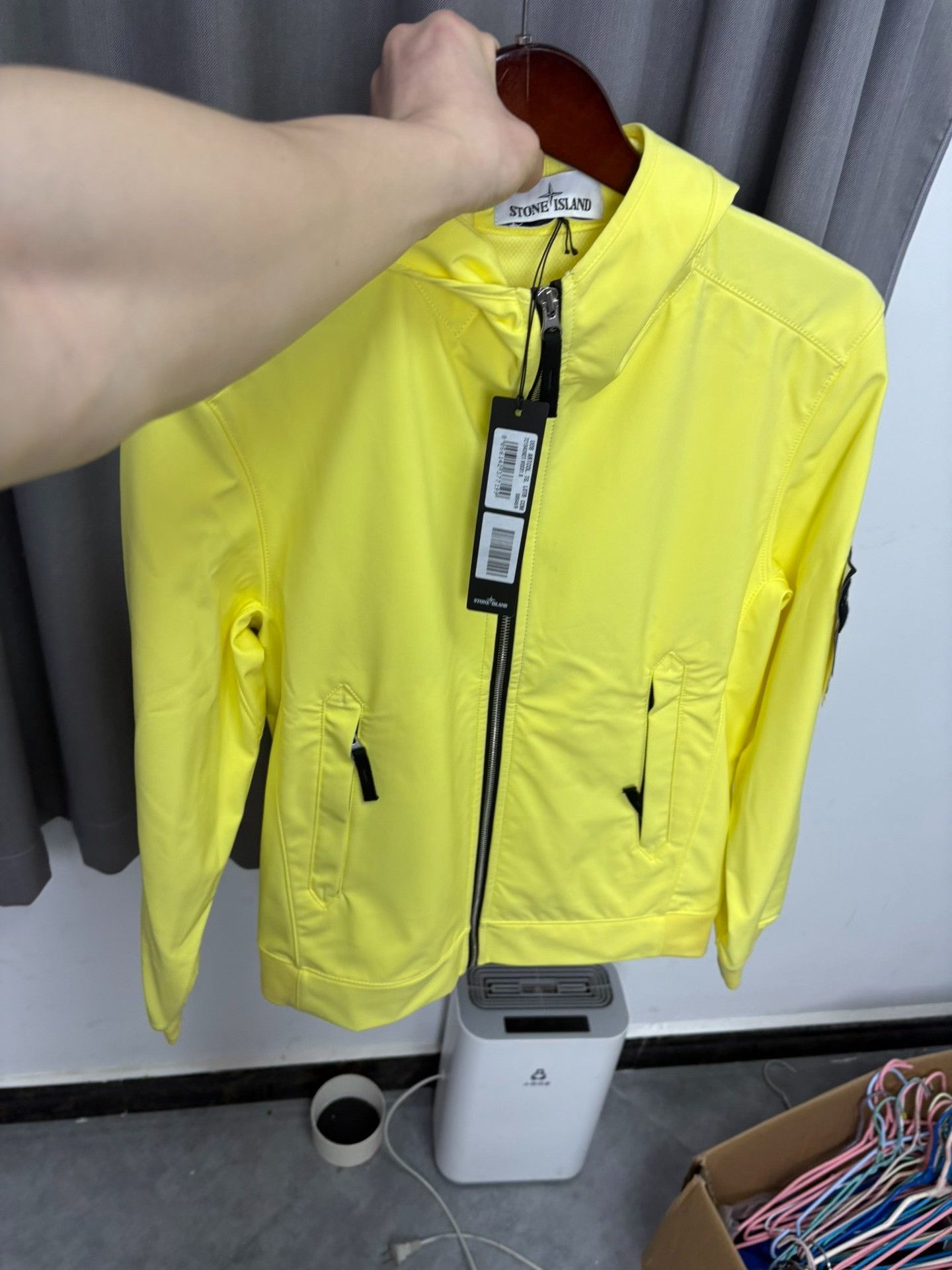 Stone Island Stone Island Neon Soft Shell-R Jacket Size S Size US S / EU 44-46 / 1 - 8 Thumbnail