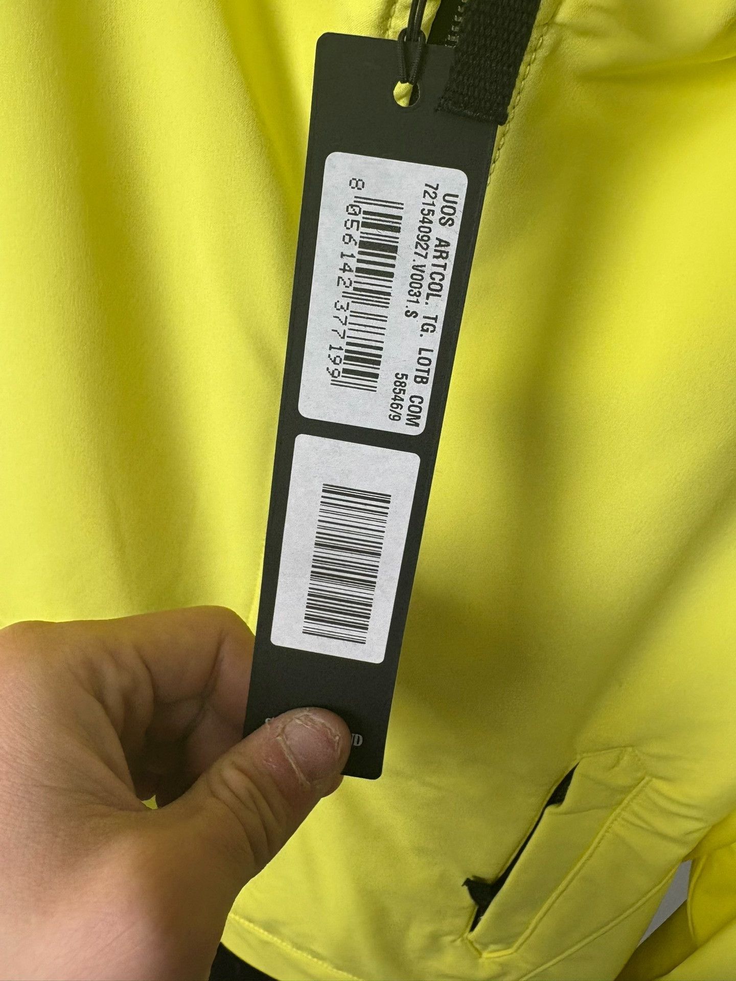 Stone Island Stone Island Neon Soft Shell-R Jacket Size S Size US S / EU 44-46 / 1 - 5 Thumbnail