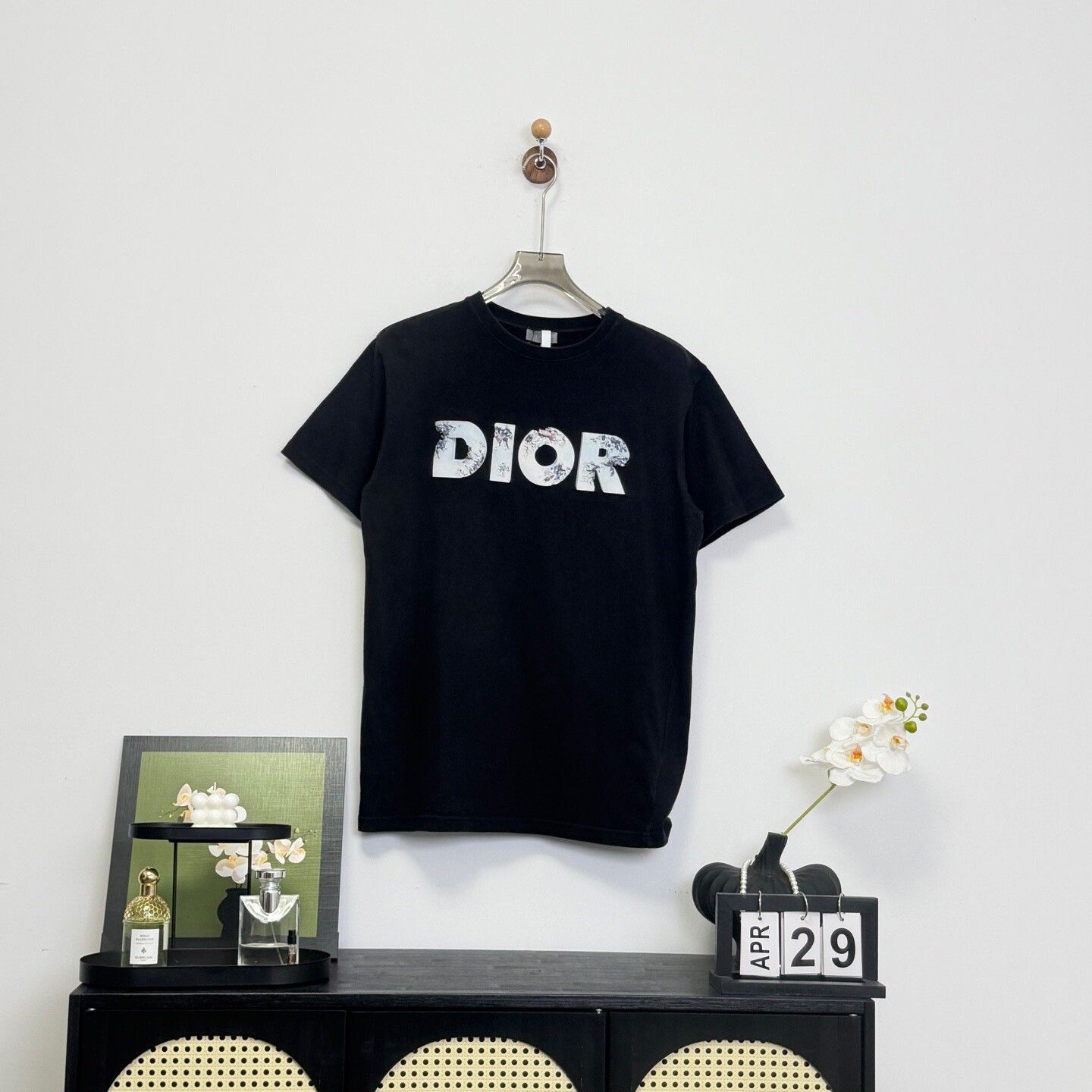 Dior Dior Crystal Logo Graphic T-Shirt Size S Size US S / EU 44-46 / 1 - 2 Thumbnail