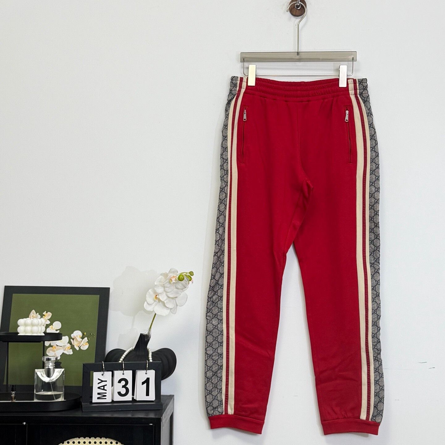 Gucci Gucci Monogram Side Tape Sweatpants S Size US 30 / EU 46 - 2 Thumbnail