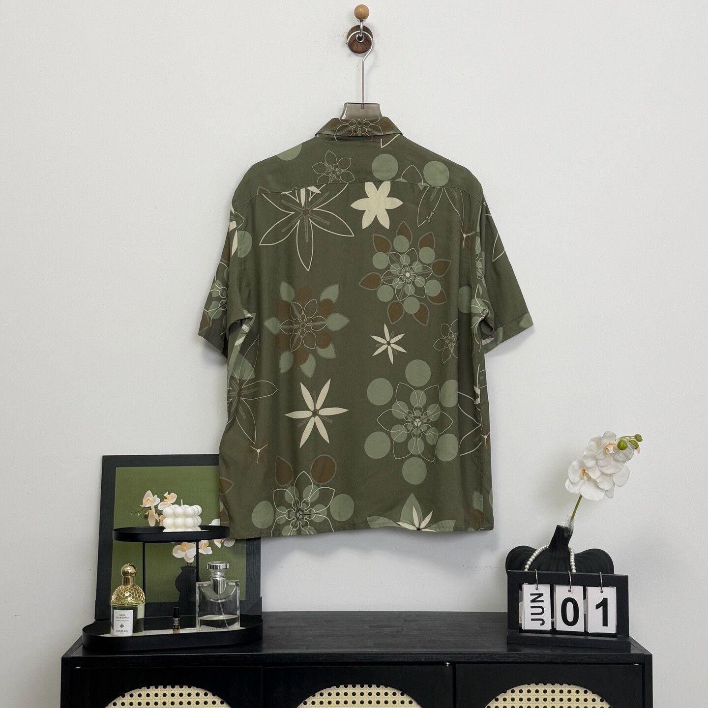 Fendi Fendi Floral Silk Short Sleeve Shirt 41 Size US L / EU 52-54 / 3 - 5 Thumbnail