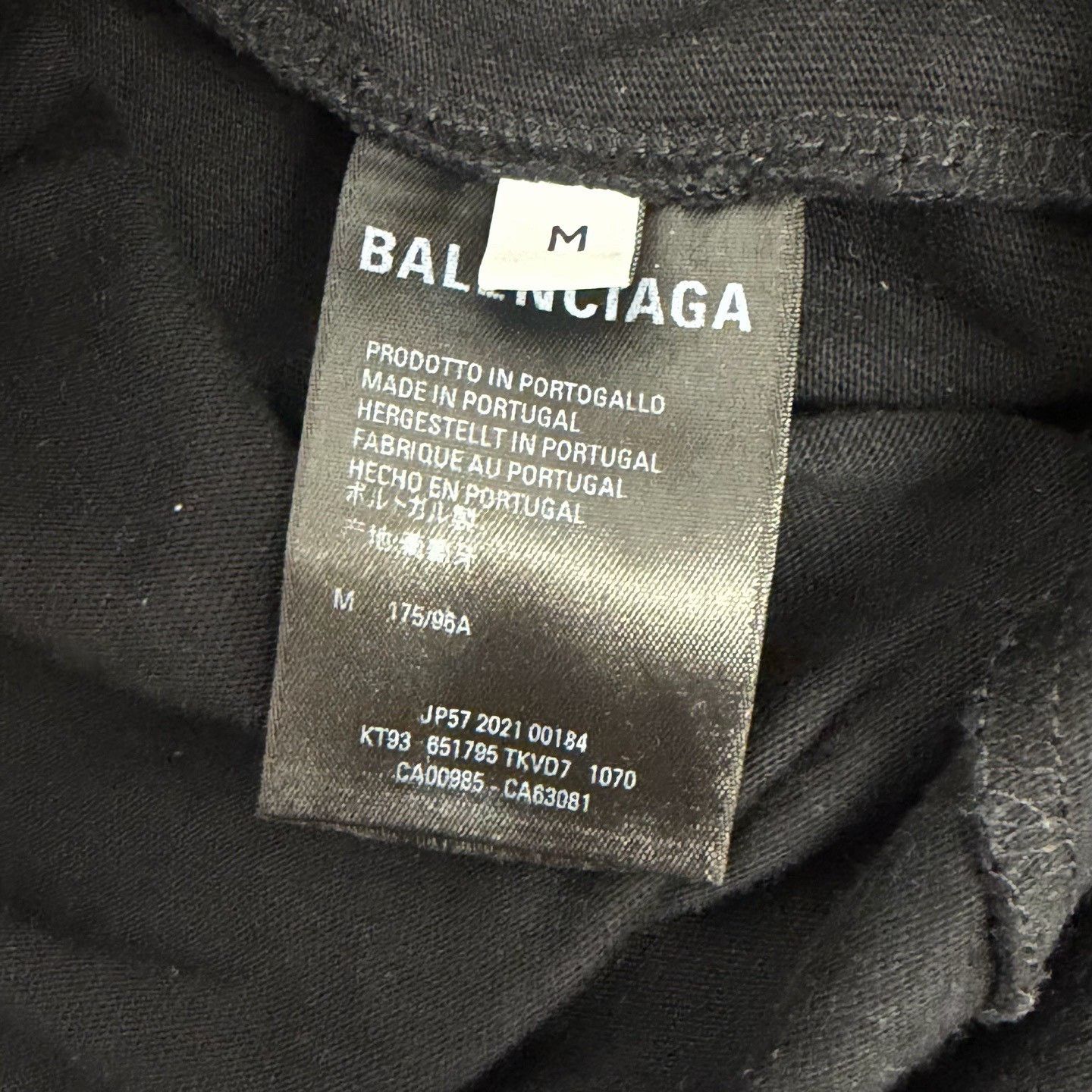 Balenciaga Balenciaga NASA Patch T-Shirt US M Size US M / EU 48-50 / 2 - 6 Thumbnail