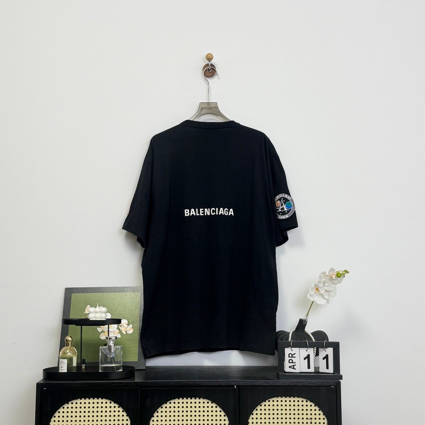 Balenciaga Balenciaga NASA Patch T-Shirt US M Size US M / EU 48-50 / 2 - 5 Thumbnail