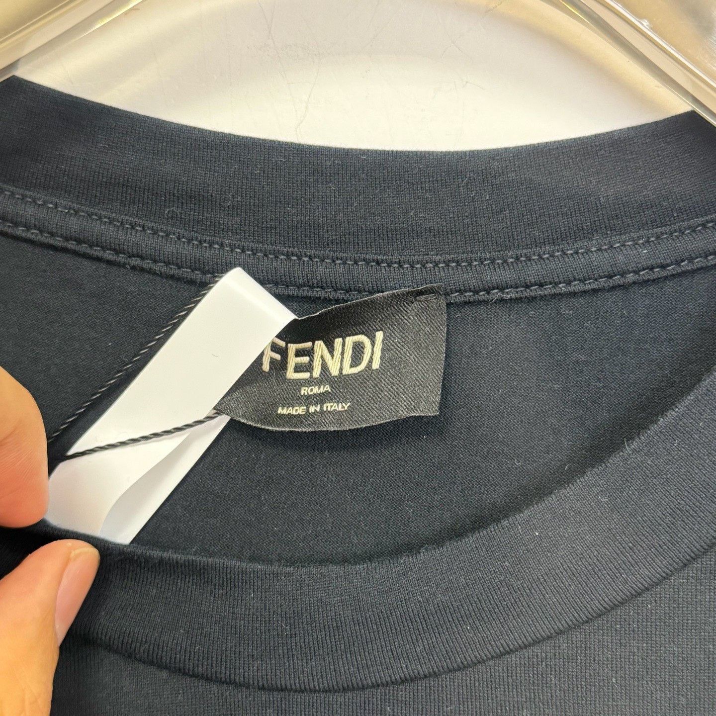 Fendi Fendi FF Monogram Logo Band T-Shirt Size M Size US M / EU 48-50 / 2 - 3 Thumbnail