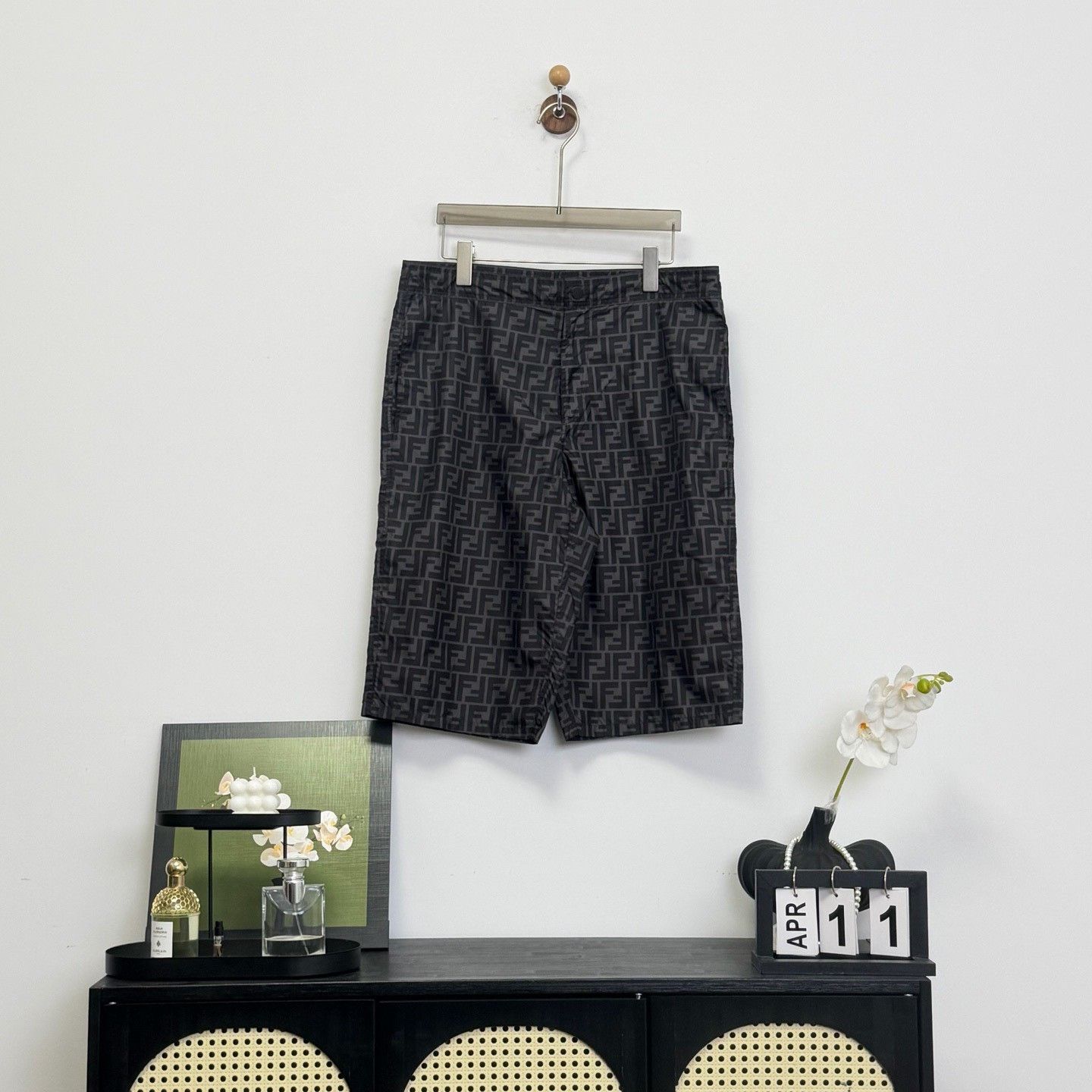 Fendi Fendi Monogram FF Swim Shorts Size 32 Size US 32 / EU 48 - 2 Thumbnail