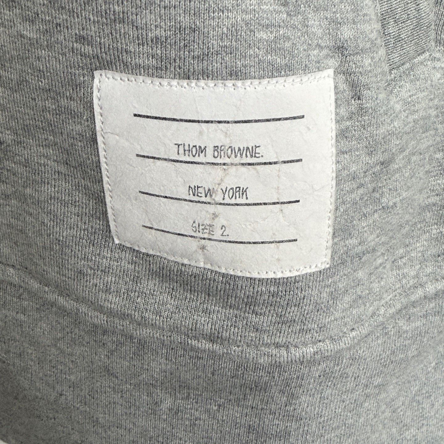 Thom Browne Thom Browne 4-Bar Stripe Zip-Up Sweatshirt Size 2 Size US M / EU 48-50 / 2 - 4 Thumbnail