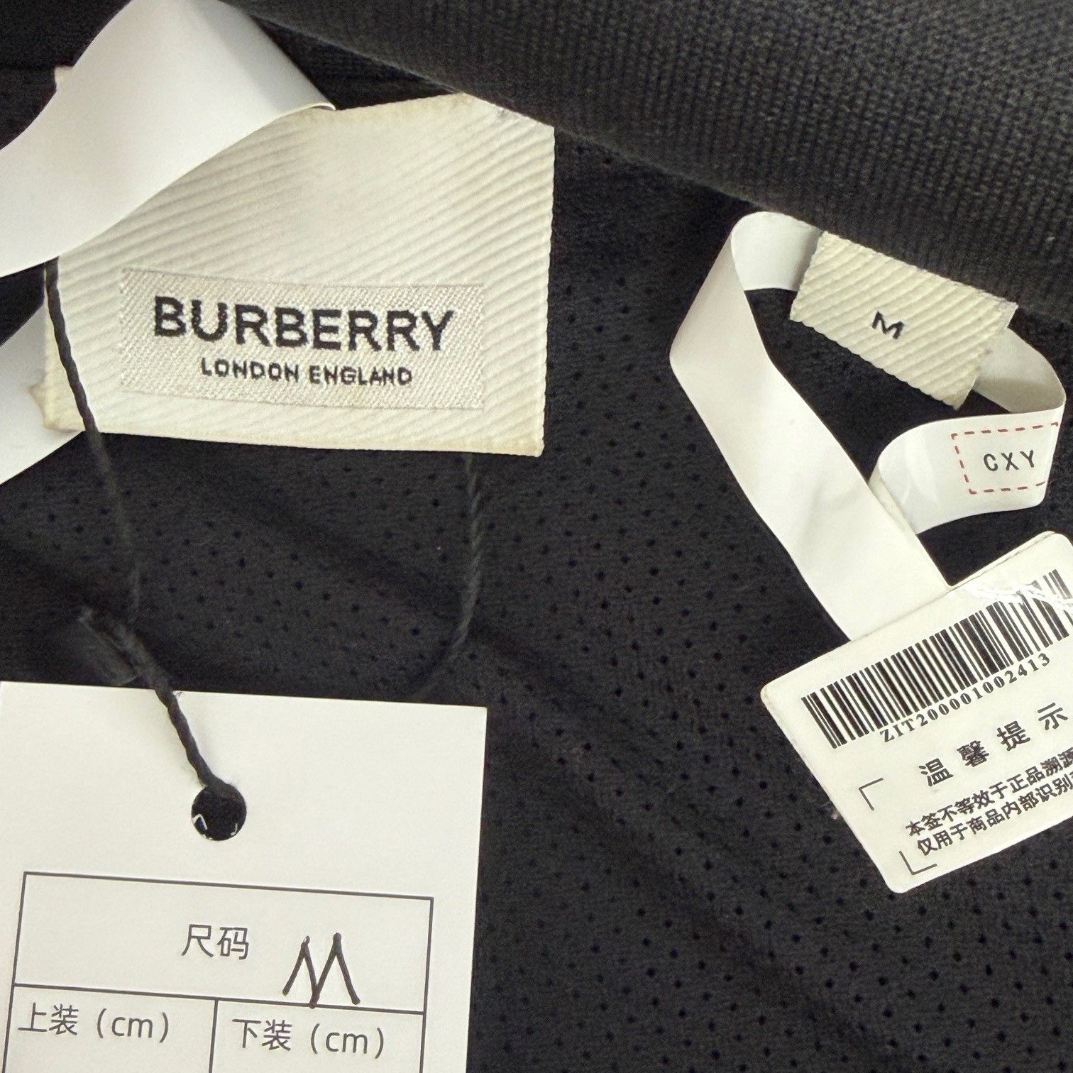 Burberry Burberry Logo Print Baseball Track Jacket US M Size US M / EU 48-50 / 2 - 3 Thumbnail
