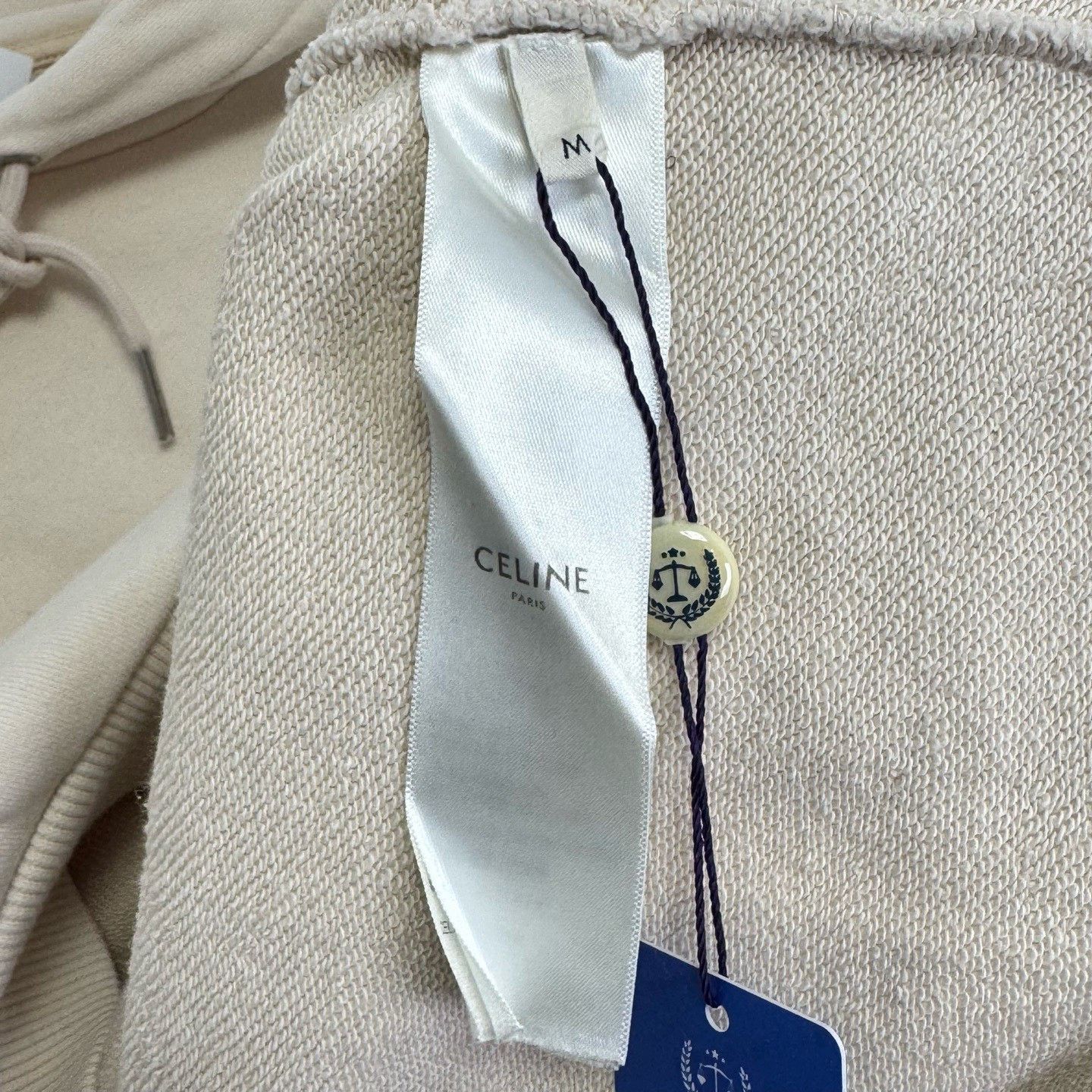 Celine Celine Logo Print Hoodie Size M Size US M / EU 48-50 / 2 - 6 Thumbnail