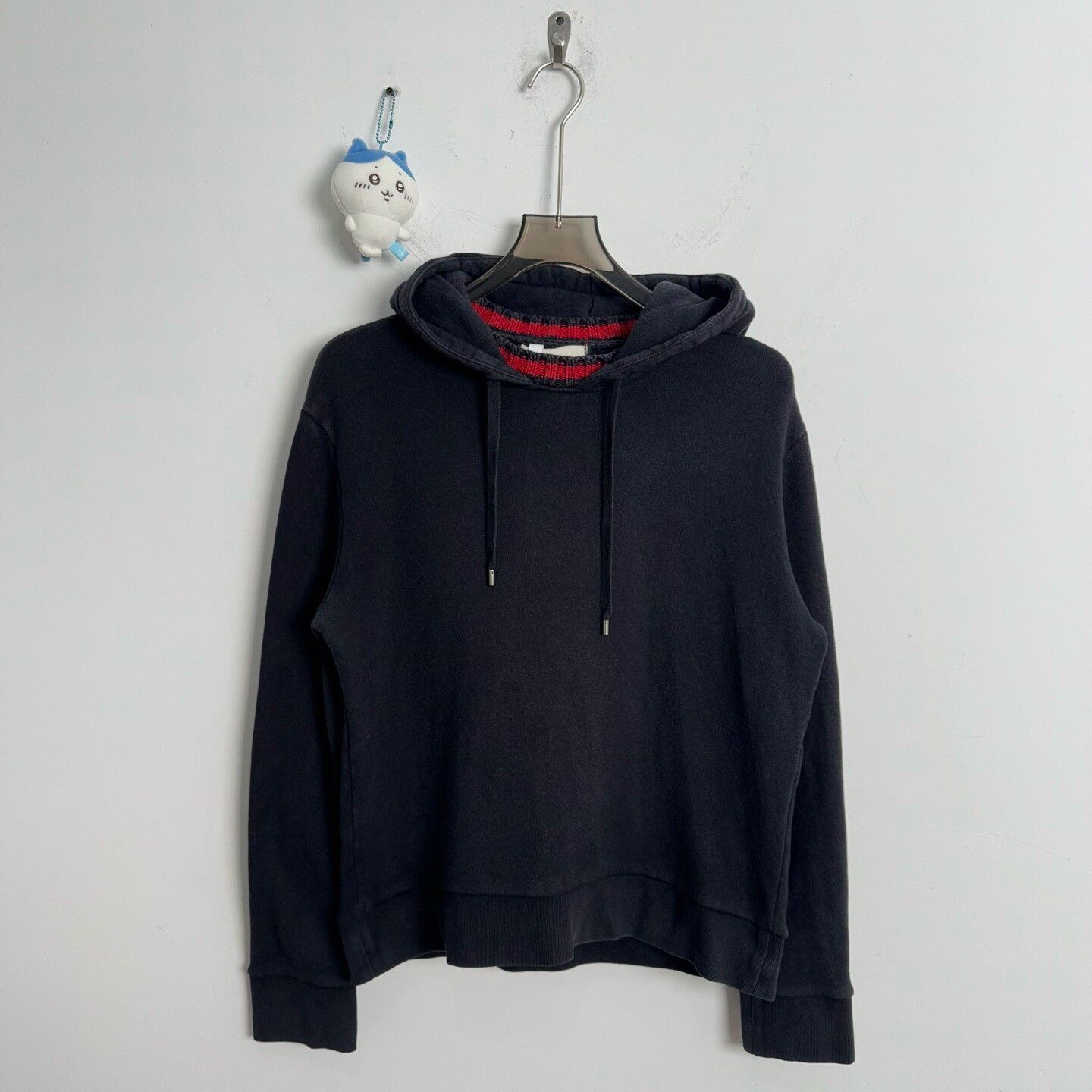 Gucci Gucci Red Knit Trim Knit Hoodie Size M Size US M / EU 48-50 / 2 - 2 Thumbnail
