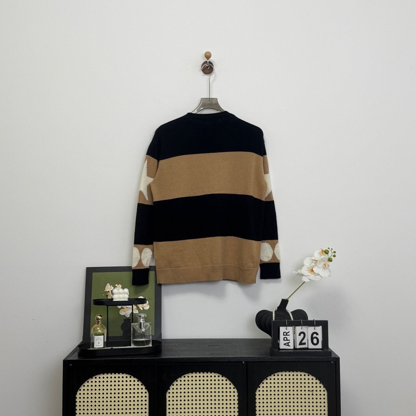 Max Mara Max Mara 1951 Striped Logo Sweater S Size S / US 4 / IT 40 - 5 Thumbnail