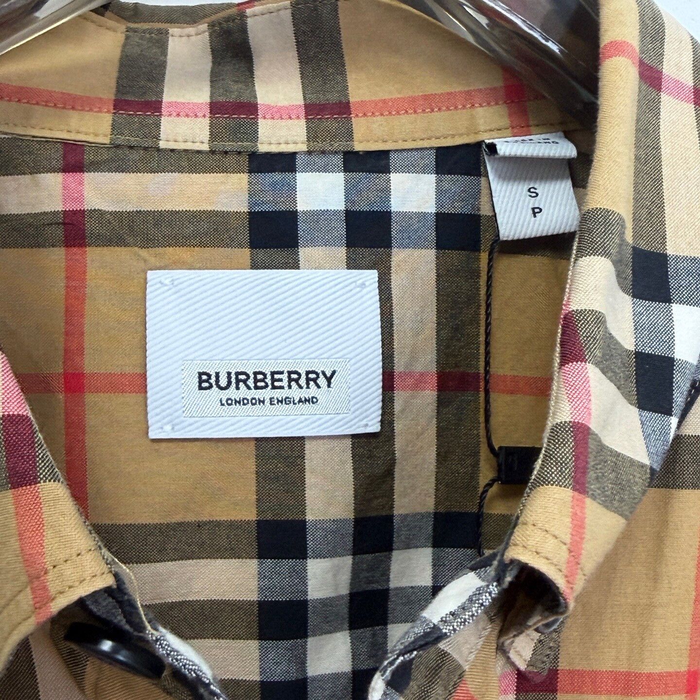 Burberry Burberry Archive Check Cotton Shirt S Size US S / EU 44-46 / 1 - 3 Thumbnail