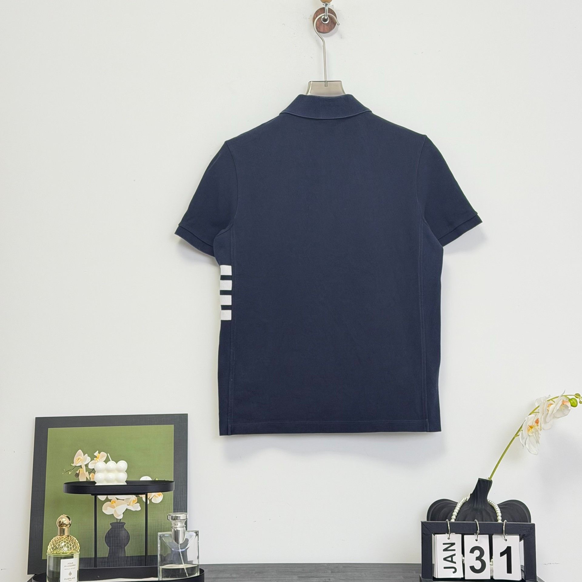 Thom Browne Thom Browne Four-Bar Polo Shirt Size 1 Size US S / EU 44-46 / 1 - 5 Thumbnail
