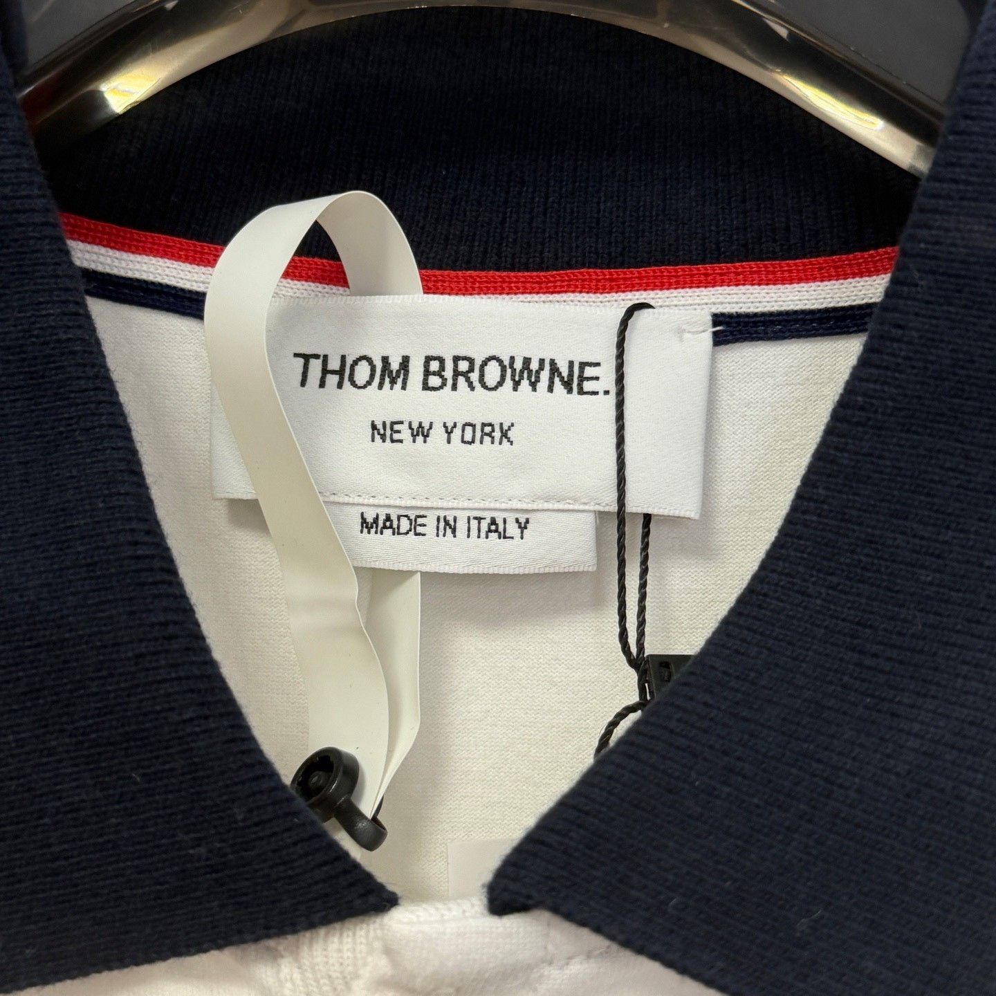 Thom Browne Thom Browne Colorblock Embroidered Logo Polo Size 0 Size US XS / EU 42 / 0 - 3 Thumbnail