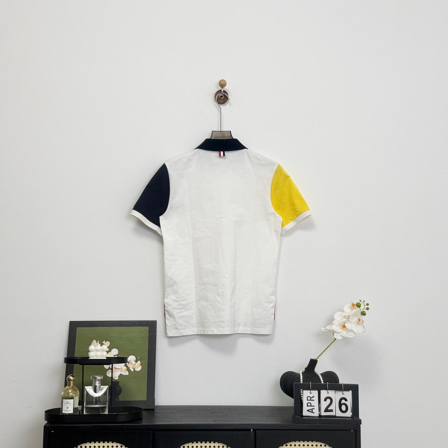 Thom Browne Thom Browne Colorblock Embroidered Logo Polo Size 0 Size US XS / EU 42 / 0 - 5 Thumbnail
