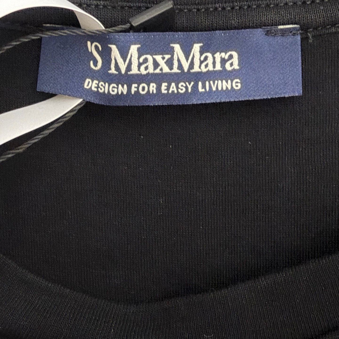 Max Mara Max Mara Leather Logo Pocket Sweatshirt Size L Size L / US 10 / IT 46 - 3 Thumbnail