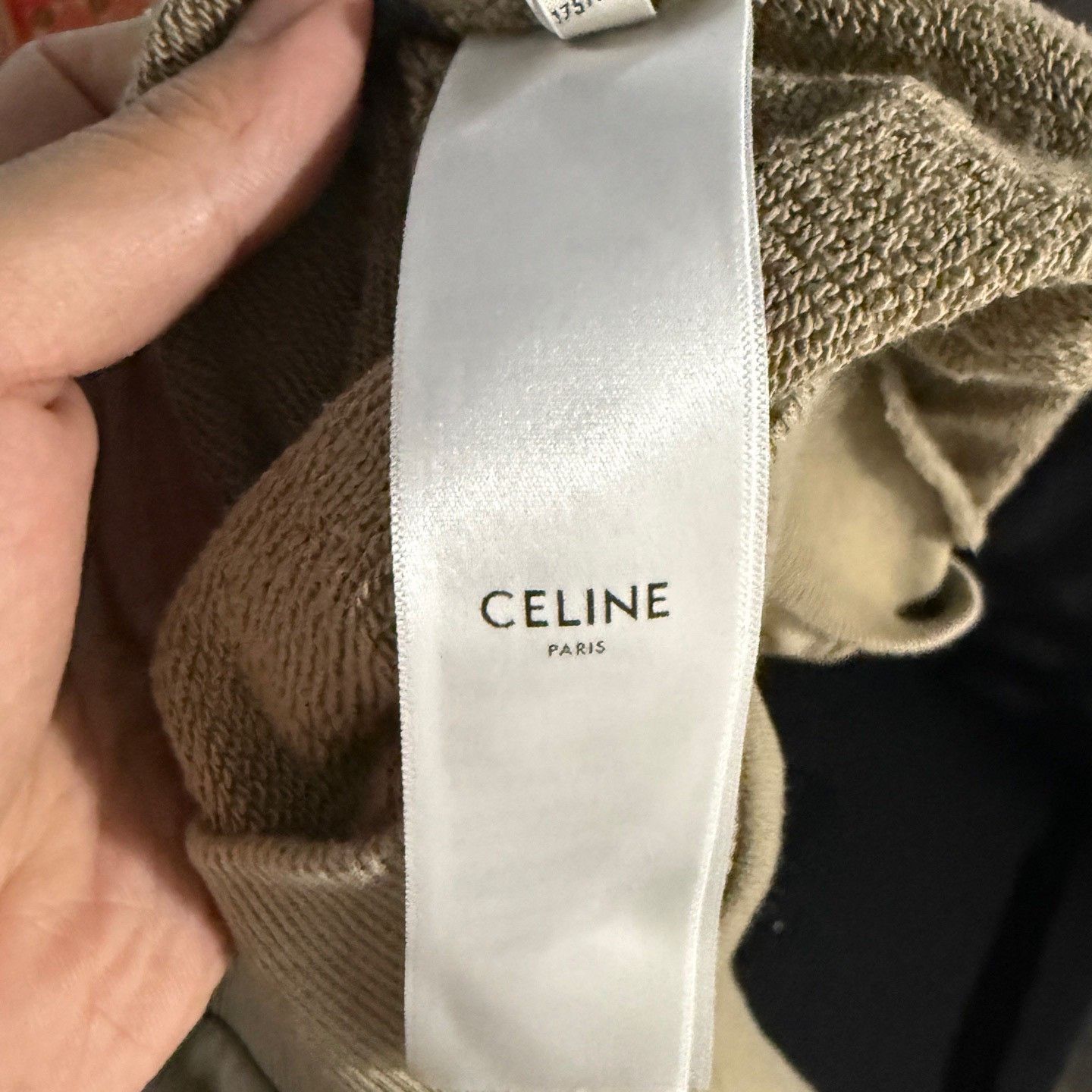 Celine CELINE Logo Print Hoodie Size L Size US L / EU 52-54 / 3 - 6 Thumbnail