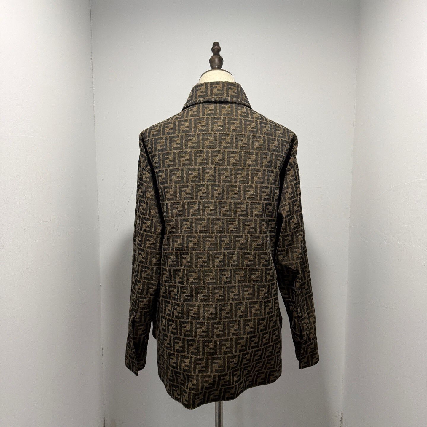 Fendi Fendi FF Monogram Shirt Jacket IT 38 Size XS / US 0-2 / IT 36-38 - 3 Thumbnail