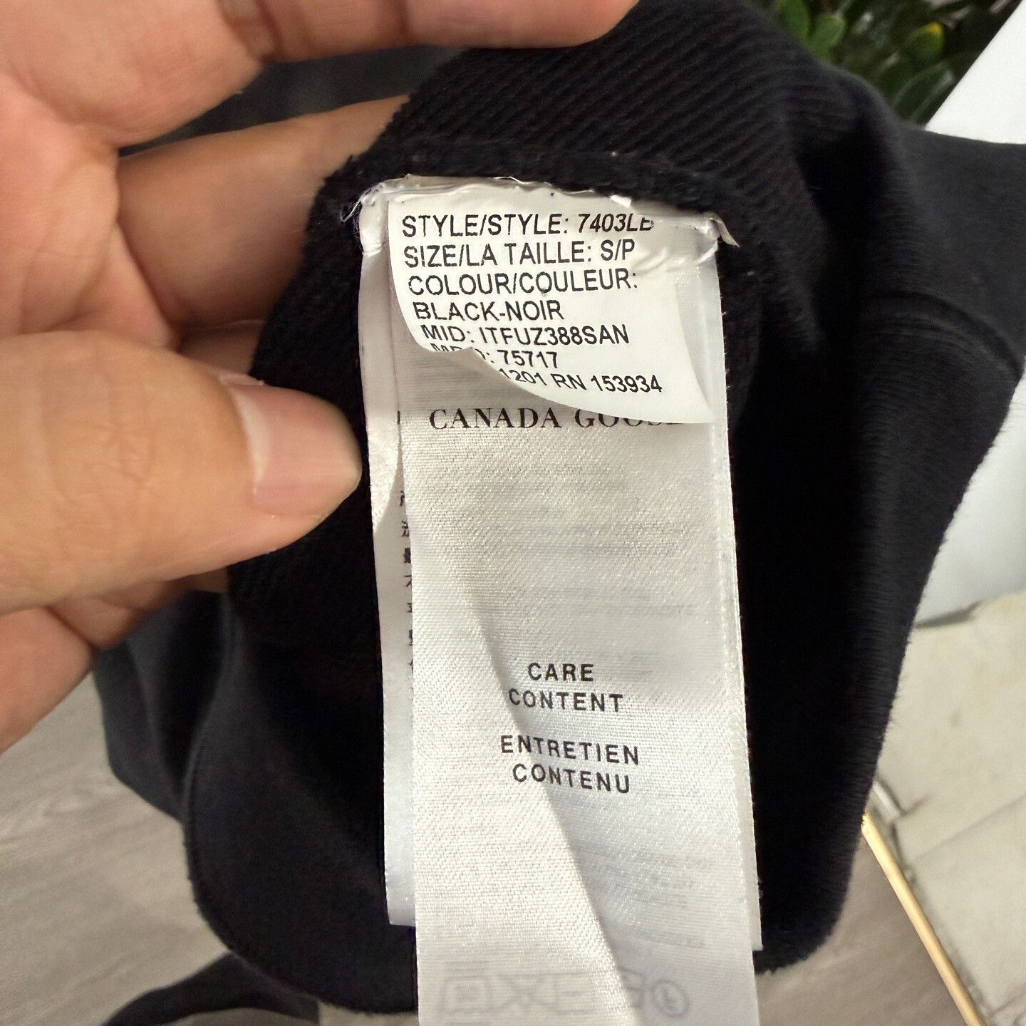 Canada Goose Canada Goose Classic Logo Hoodie S Size US S / EU 44-46 / 1 - 7 Thumbnail