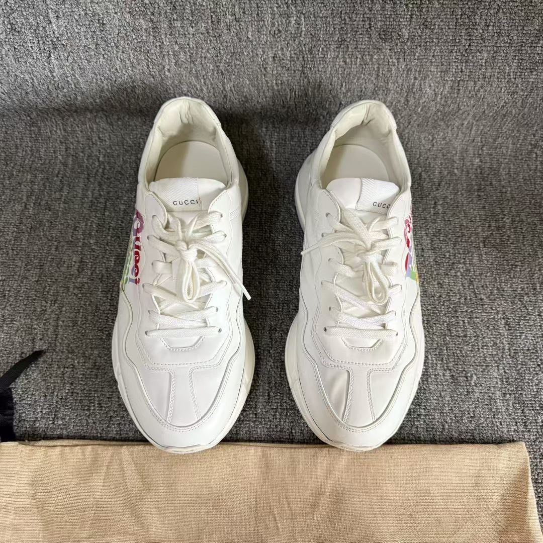 Gucci Gucci Prodige d'Amour Logo Sneakers Size 43 Size US 10 / EU 43 - 3 Thumbnail