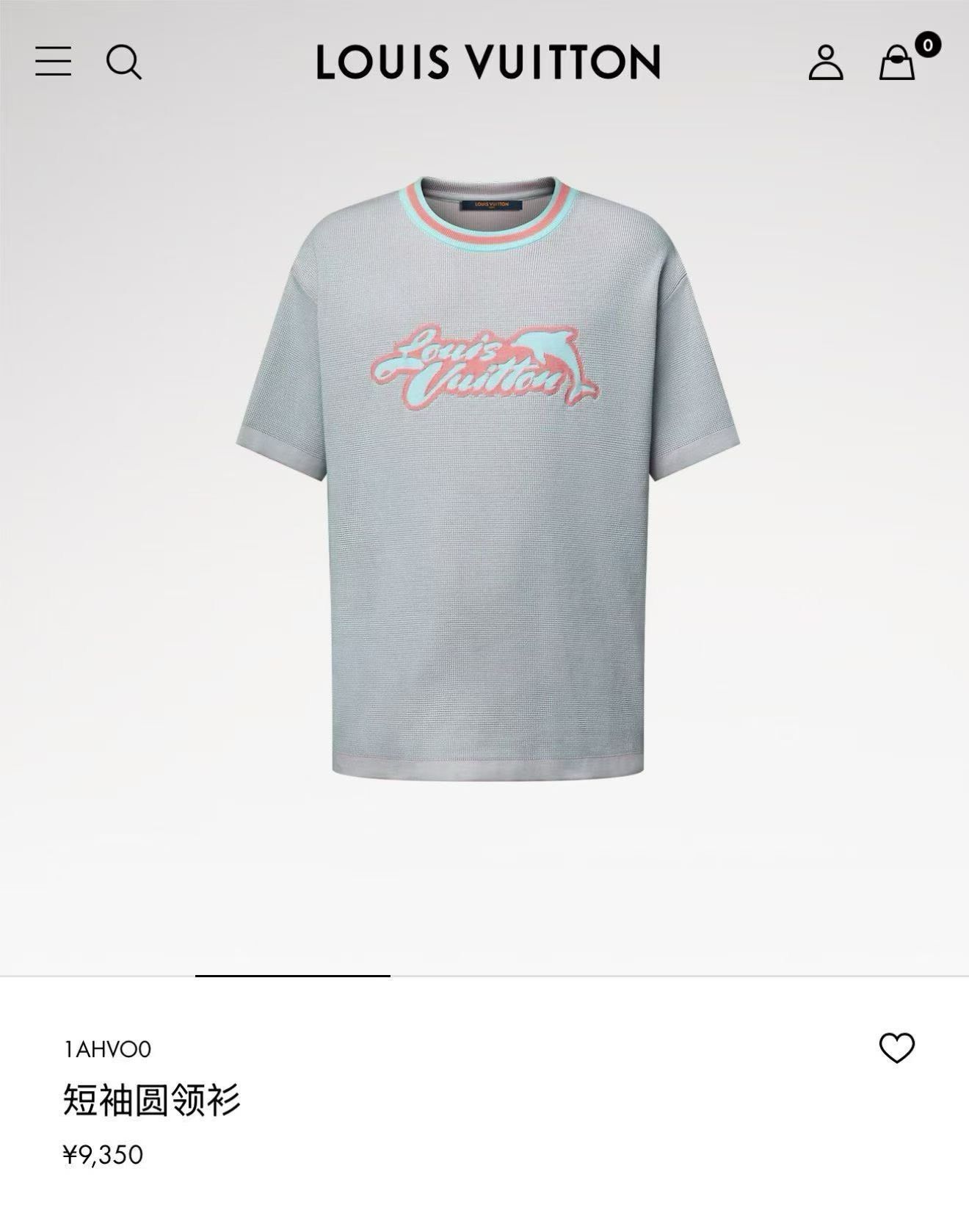 Louis Vuitton Louis Vuitton Dolphin Logo Knit T-Shirt Size M Size US M / EU 48-50 / 2 - 6 Thumbnail