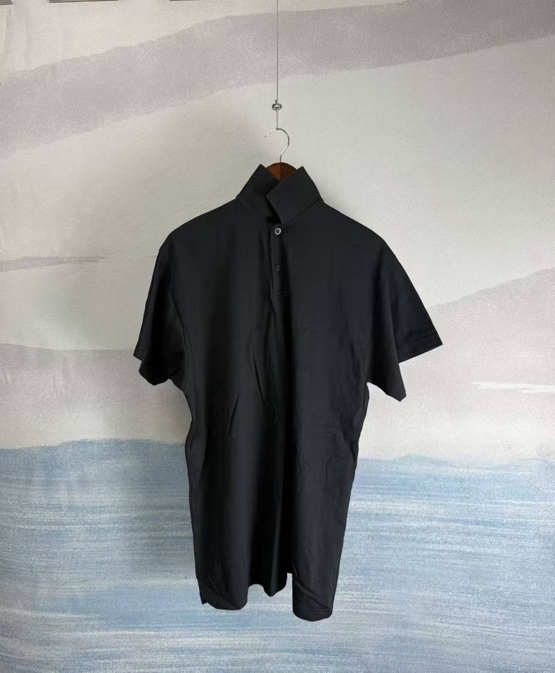 Balenciaga Balenciaga Tonal Embroidered Logo Polo Shirt Size 1 Size US S / EU 44-46 / 1 - 2 Thumbnail