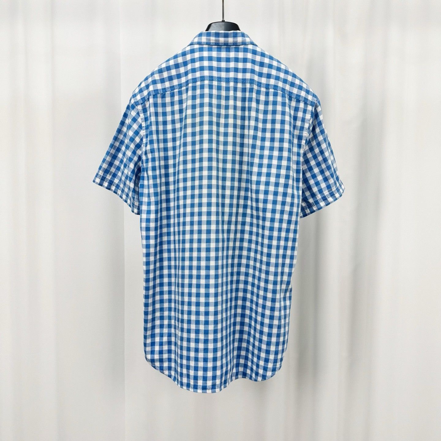 Burberry Burberry Brit Gingham Check Short Sleeve Shirt Size M Size US M / EU 48-50 / 2 - 3 Thumbnail