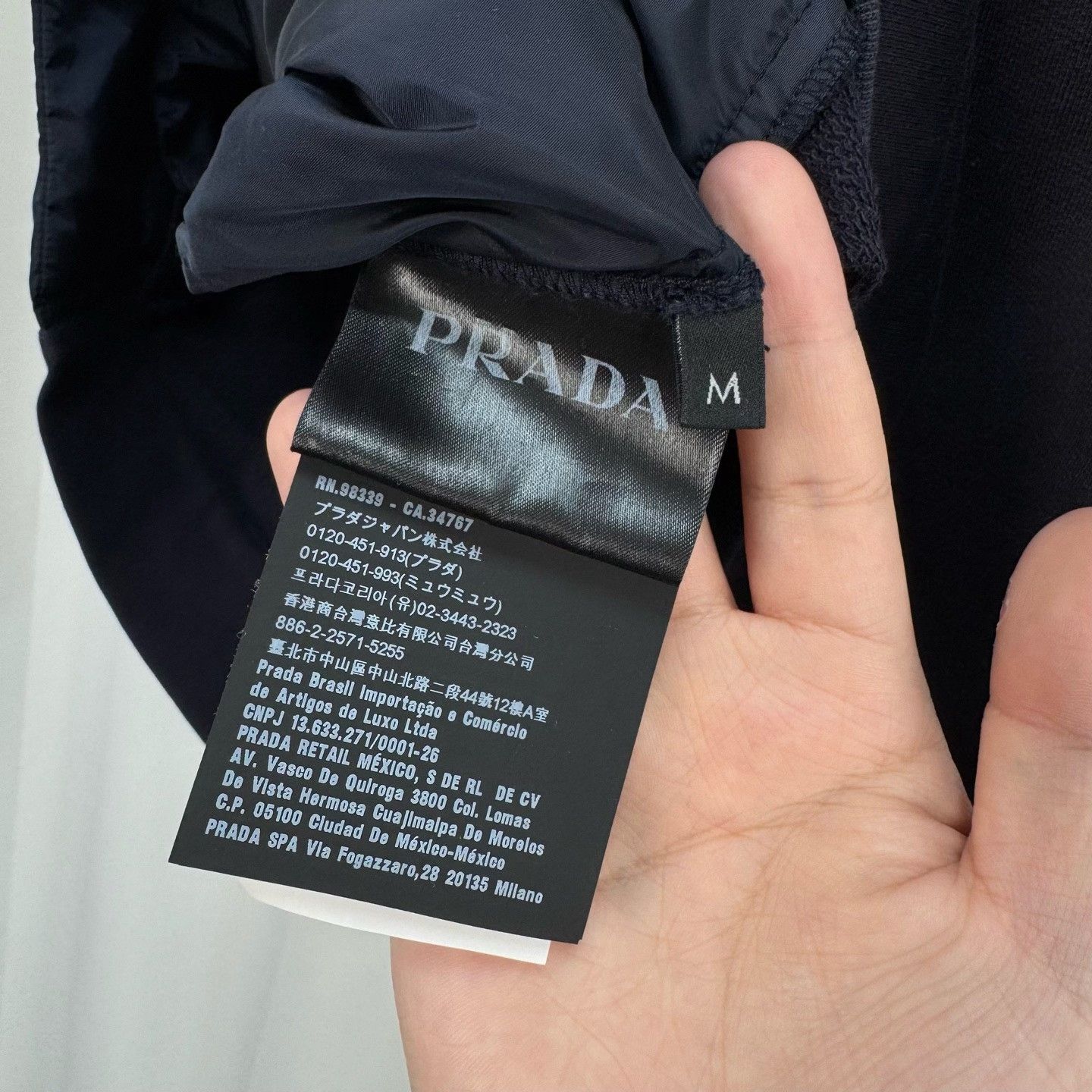 Prada Prada Hybrid Quilted Down Hoodie Size M Size US M / EU 48-50 / 2 - 6 Thumbnail