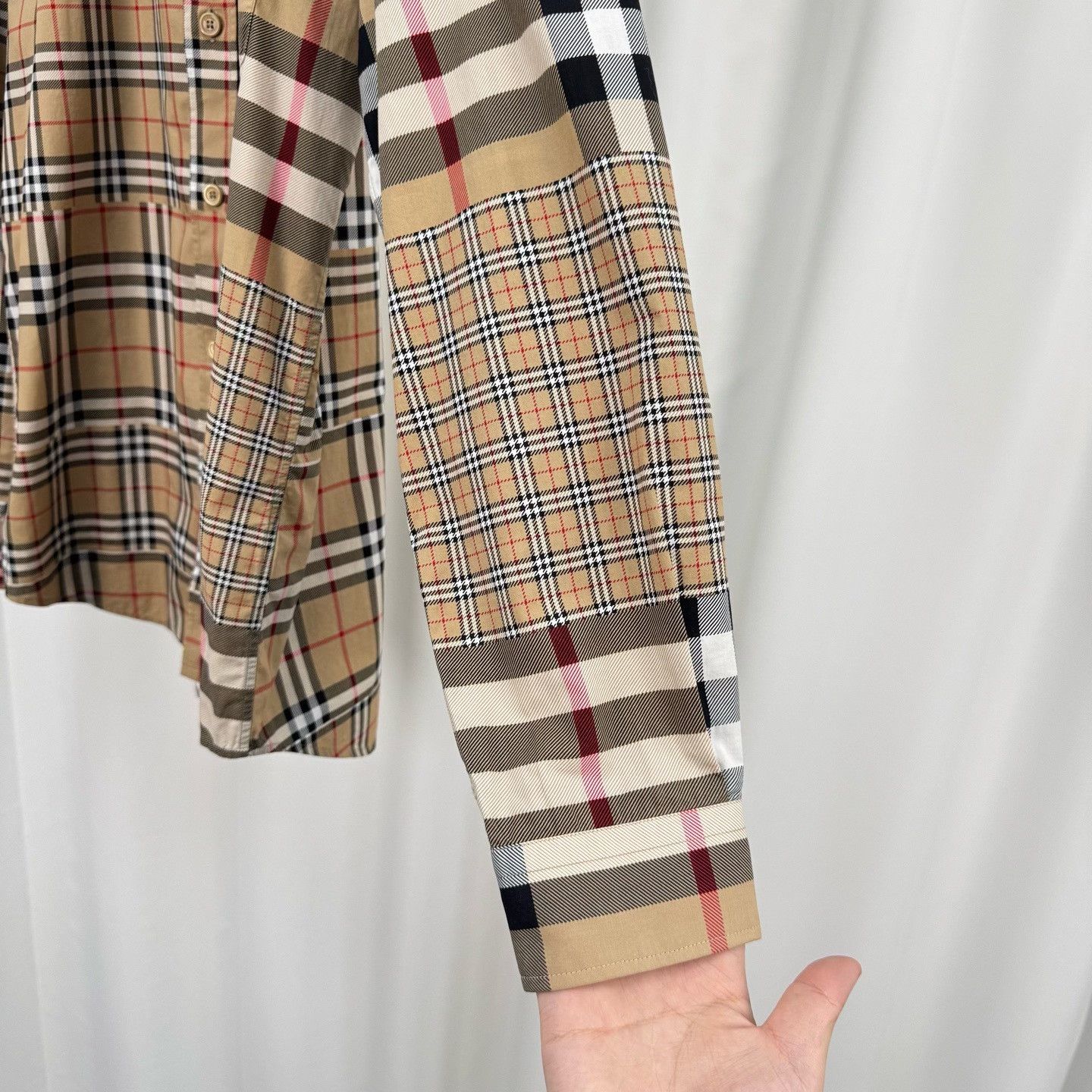 Burberry Burberry Patchwork Check Shirt S Size US S / EU 44-46 / 1 - 5 Thumbnail