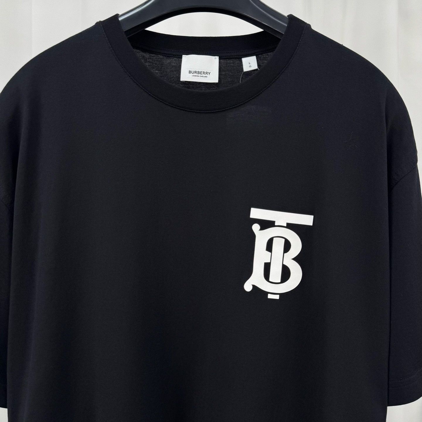 Burberry Burberry TB Monogram Short Sleeve T-Shirt Size L Size US L / EU 52-54 / 3 - 4 Thumbnail