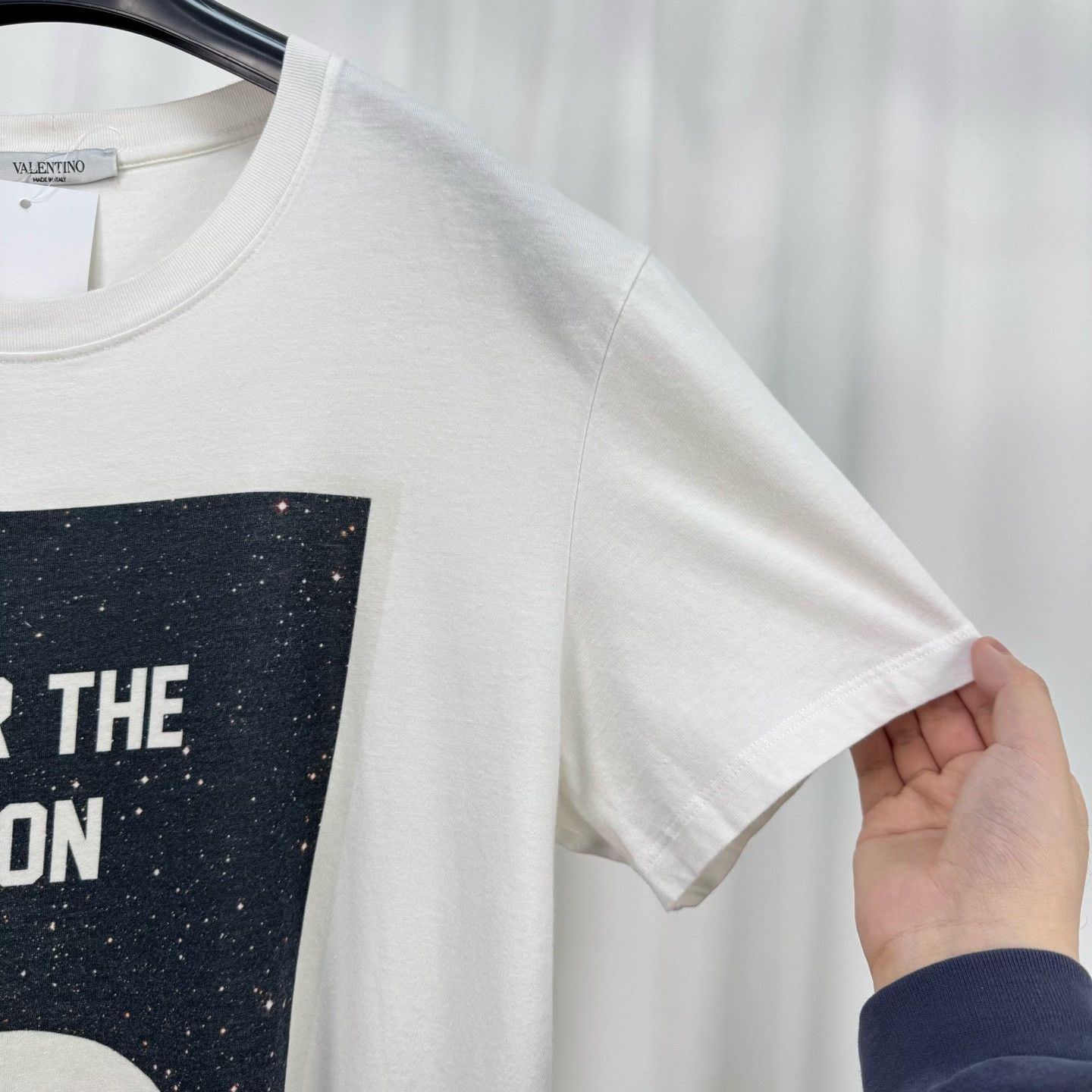 Valentino Valentino Space Print T-Shirt Size S Size US S / EU 44-46 / 1 - 5 Thumbnail